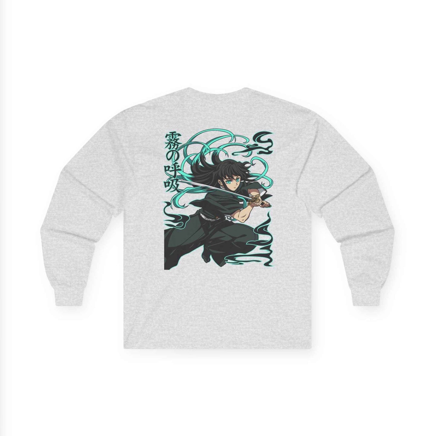 Long Sleeve Tee - Muichiro Tokito (Mist) Hashira Demon Slayer Design