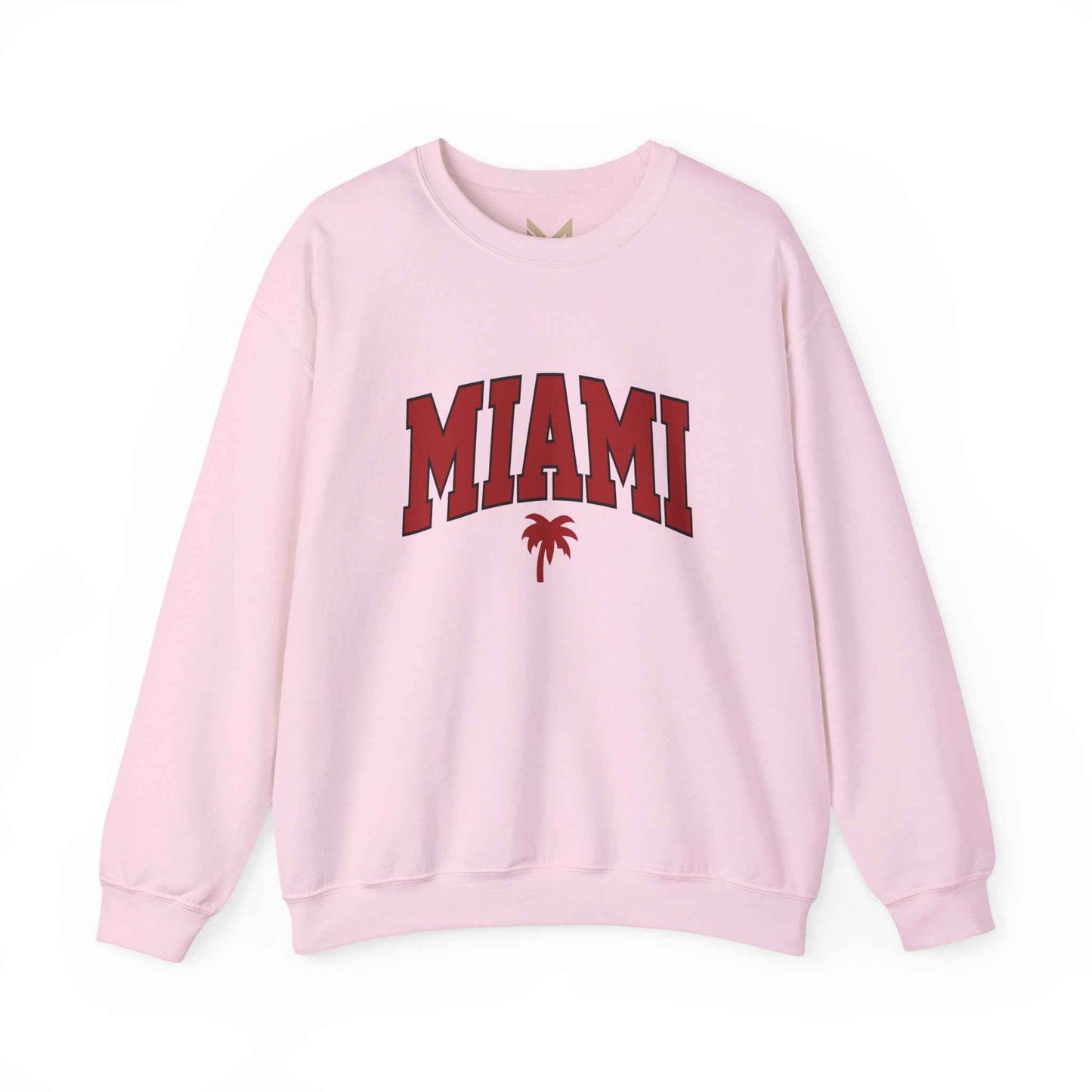 Miami Graphic Crewneck Sweatshirt, Unisex Sweatshirt, Cozy Miami Apparel, Casual Streetwear, Perfect Gift for Sport Lovers