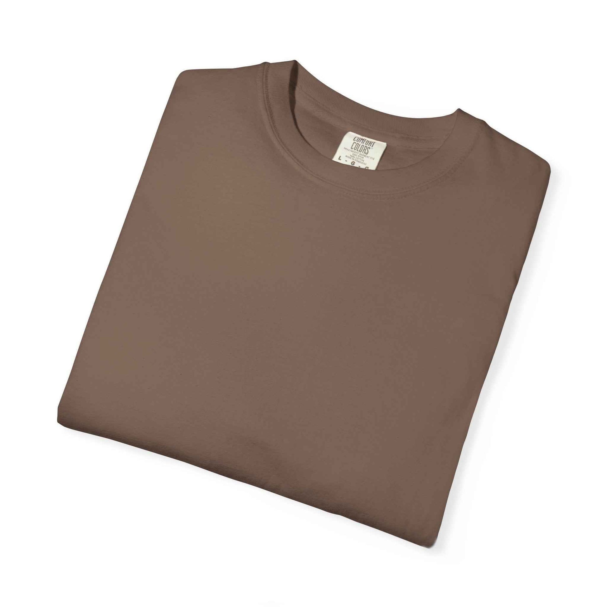 Funny Casual T-shirt - Unisex Garment-Dyed Tee for Friends to Stop Thinking and Start Drinking - Maklenn