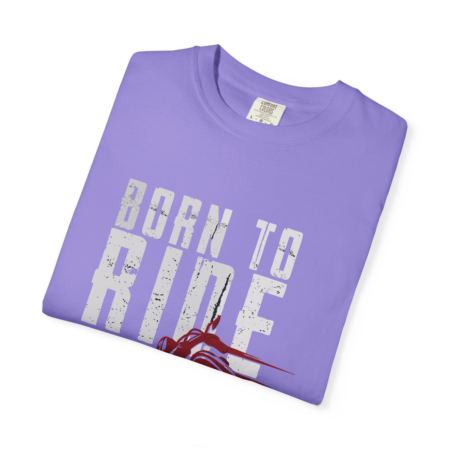 Born to Ride Motorcycle T-Shirt, Unisex Tee, Biker Apparel, Gift for Motorcycle Lovers, Casual Wear, Adventure Enthusiast Shirt Printify