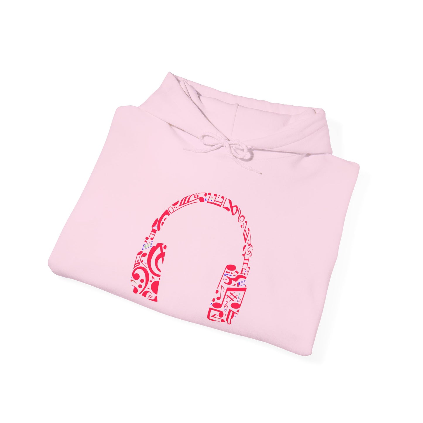 Music Vibes Unisex Hoodie - Cozy Sweatshirt for Music Lovers, Gift for Musicians, Casual Wear, Festival Style, Headphones Design Printify