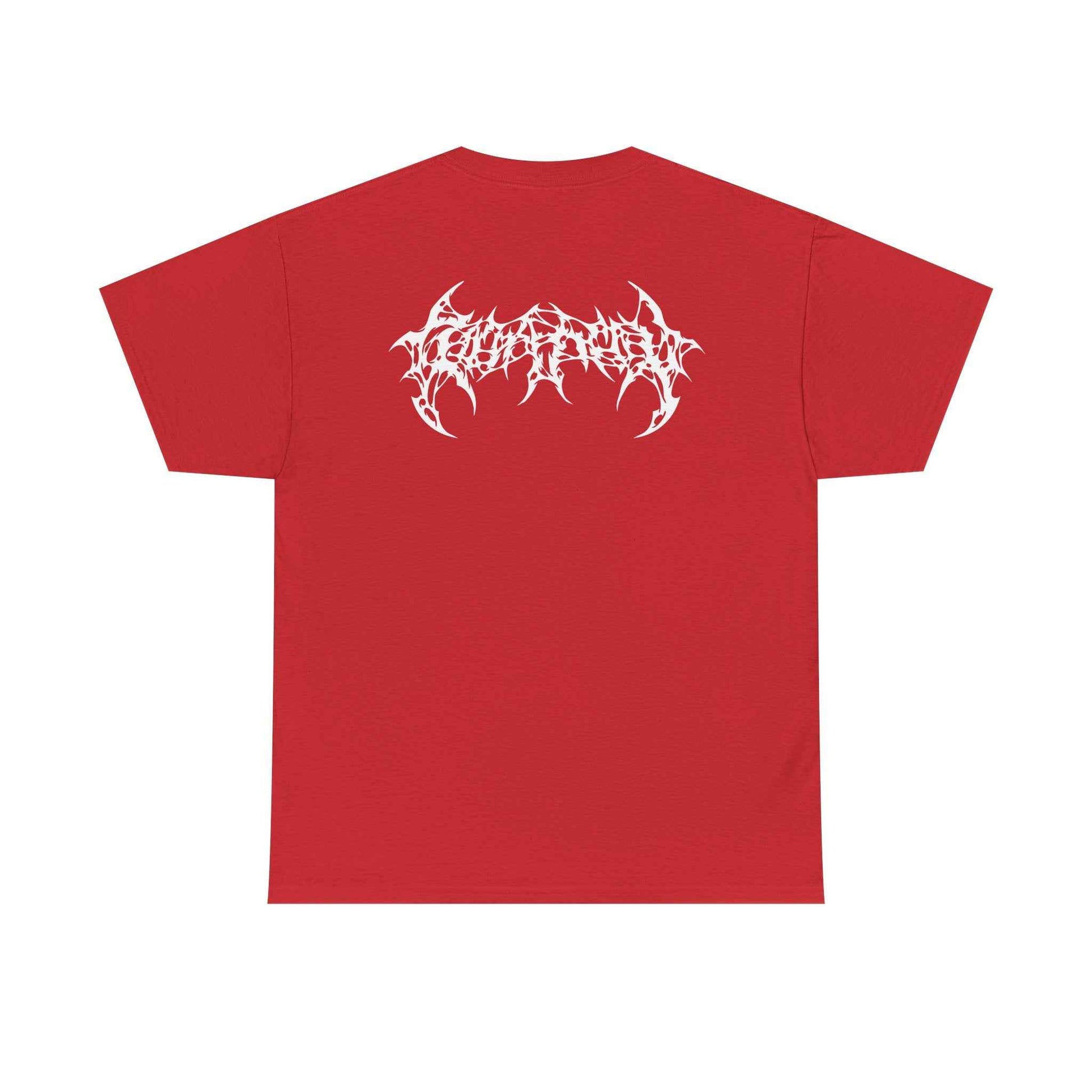 Grunge Graphic Tee, Edgy Unisex Heavy Cotton Shirt, Casual Streetwear, Concert Apparel, Music Festival Wear