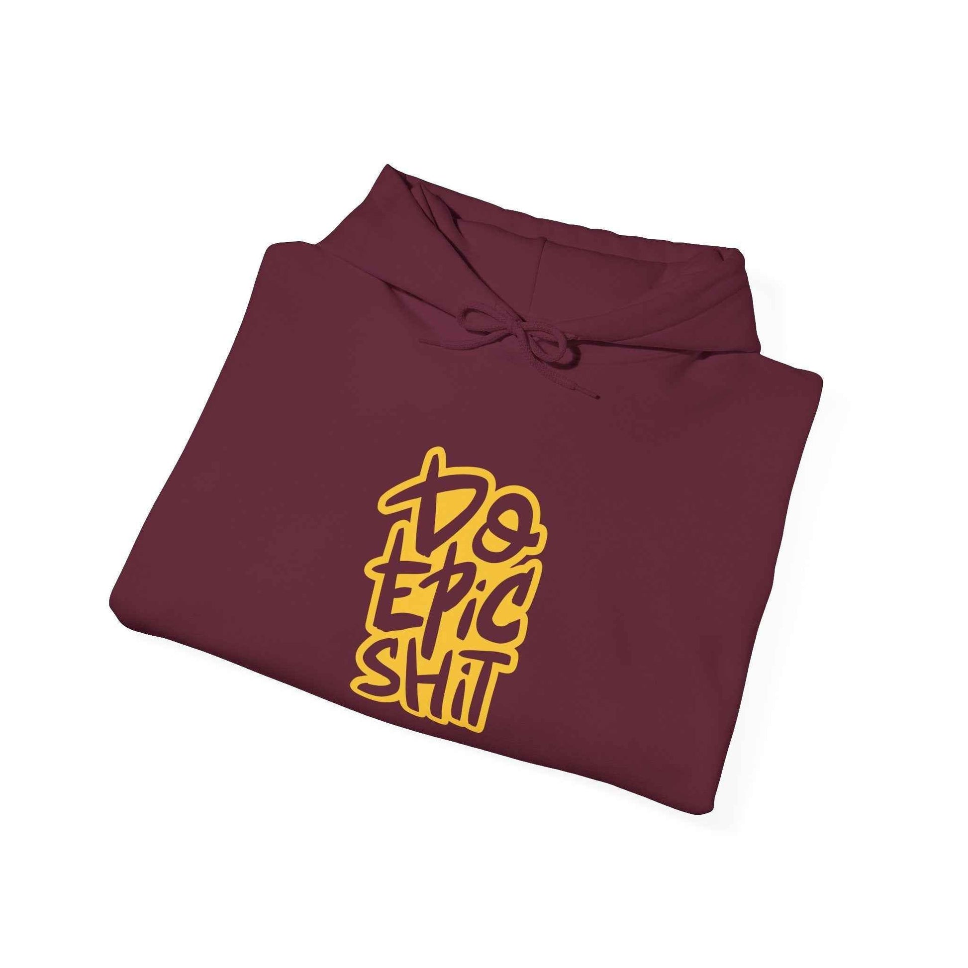 Epic Shit Hoodie - Unisex Heavy Blend Streetwear Graphic Sweatshirt for Casual Style and Unique Gifts - Maklenn