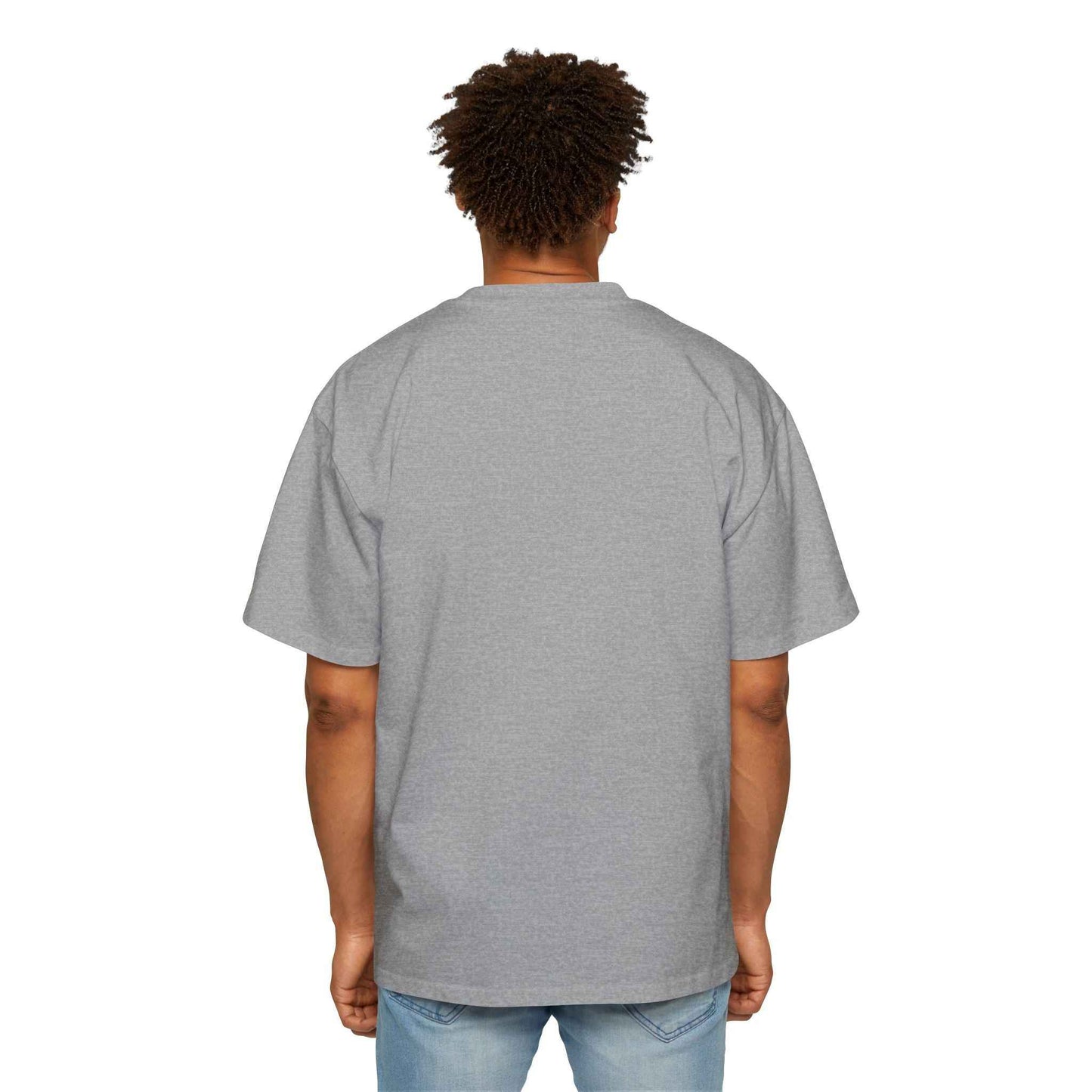 Ouch! Men's Heavy Oversized Tee, Casual T-Shirt, Gift for Him, Everyday Wear, Graphic Tee, Summer Style