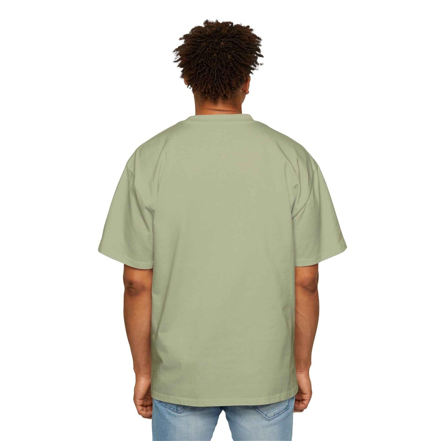 Ouch! Men's Heavy Oversized Tee, Casual T-Shirt, Gift for Him, Everyday Wear, Graphic Tee, Summer Style