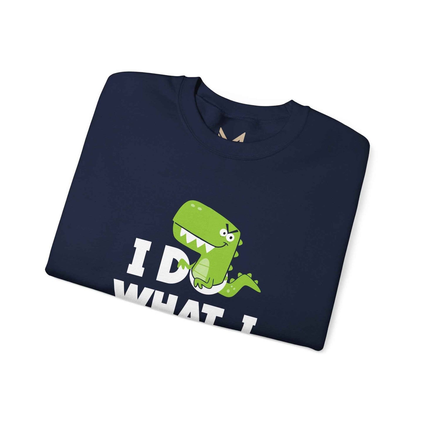 Dinosaur Quote Sweatshirt, Funny Crewneck, Gifts for Kids & Teens, Birthday or Holiday Apparel, Cute Graphic Sweater