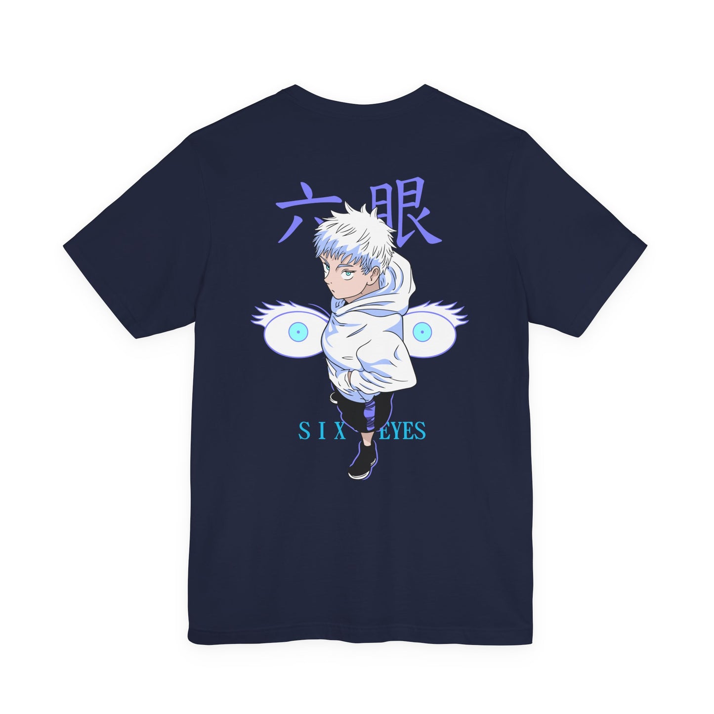 Anime Short Sleeve Tee, Jujustu Kaisen Shirt, Cosplay Tee, Gift for Anime Lovers, Stylish Graphic T-Shirt, Casual Wear Printify