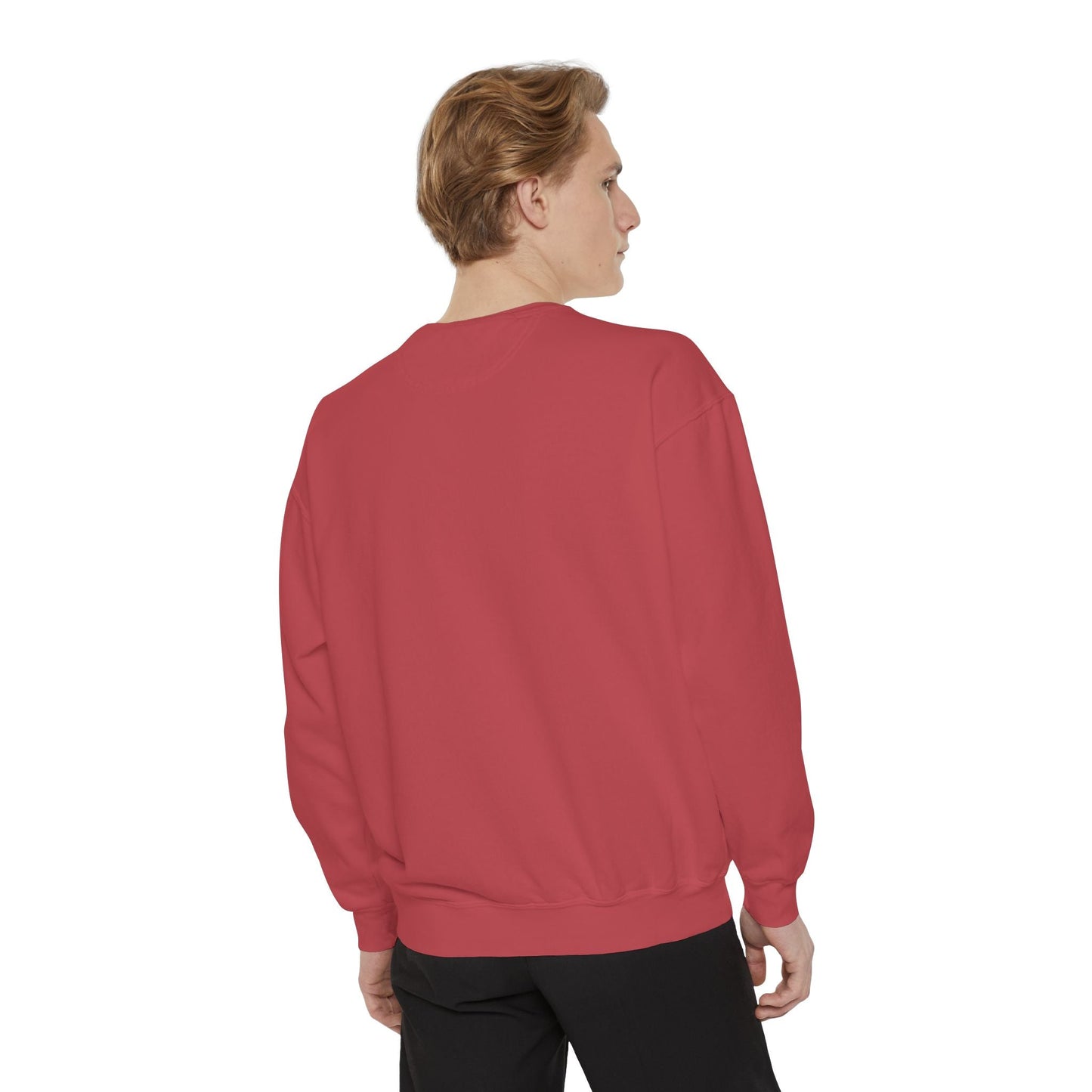 Snoop Dogg Inspired Unisex Garment-Dyed Sweatshirt - Hip Hop Style, Retro Fashion, Streetwear, Gift for Music Lovers, Cozy Apparel Printify