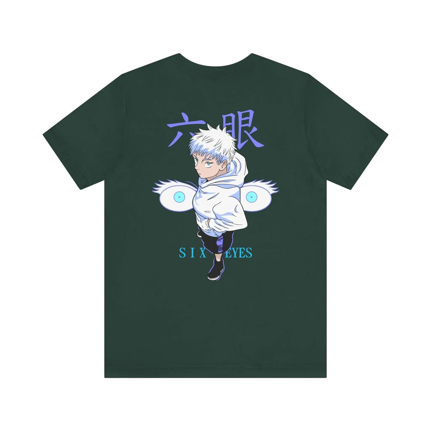 Anime Short Sleeve Tee - Jujustu Kaisen Cosplay T-Shirt for Anime Lovers, Stylish Graphic Casual Wear Gift - Maklenn