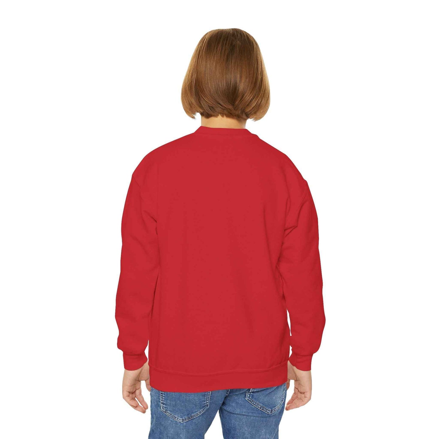 Youth Crewneck Sweatshirt - Life is Better with Coffee - Cozy Gift for Coffee Lovers, Trendy Kids Fashion, Casual Wear, Everyday Comfort