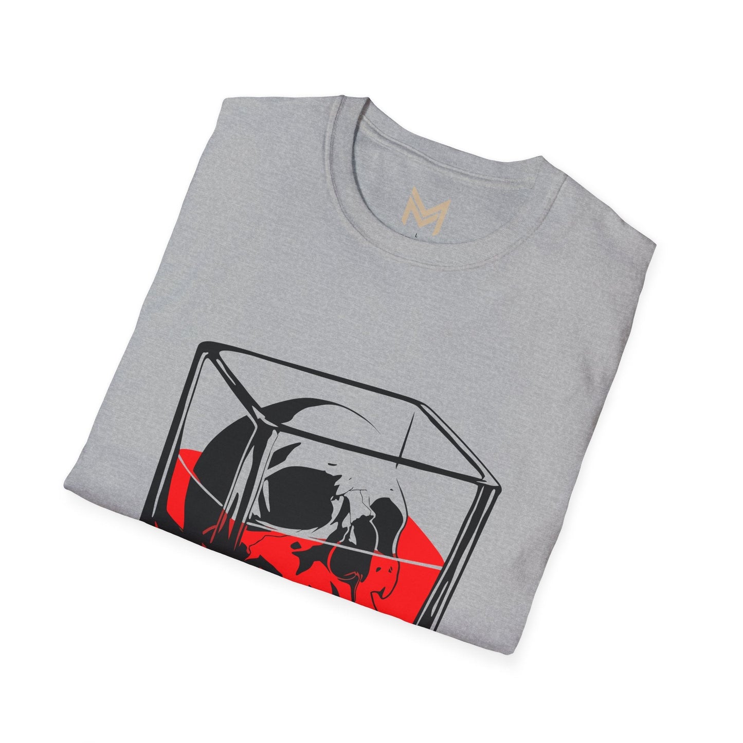 Whimsical Cocktail T-Shirt | Martini Design, Funny Gift for Bartenders, Party Attire, Unisex Soft T-Shirt, Unique Fashion - Maklenn