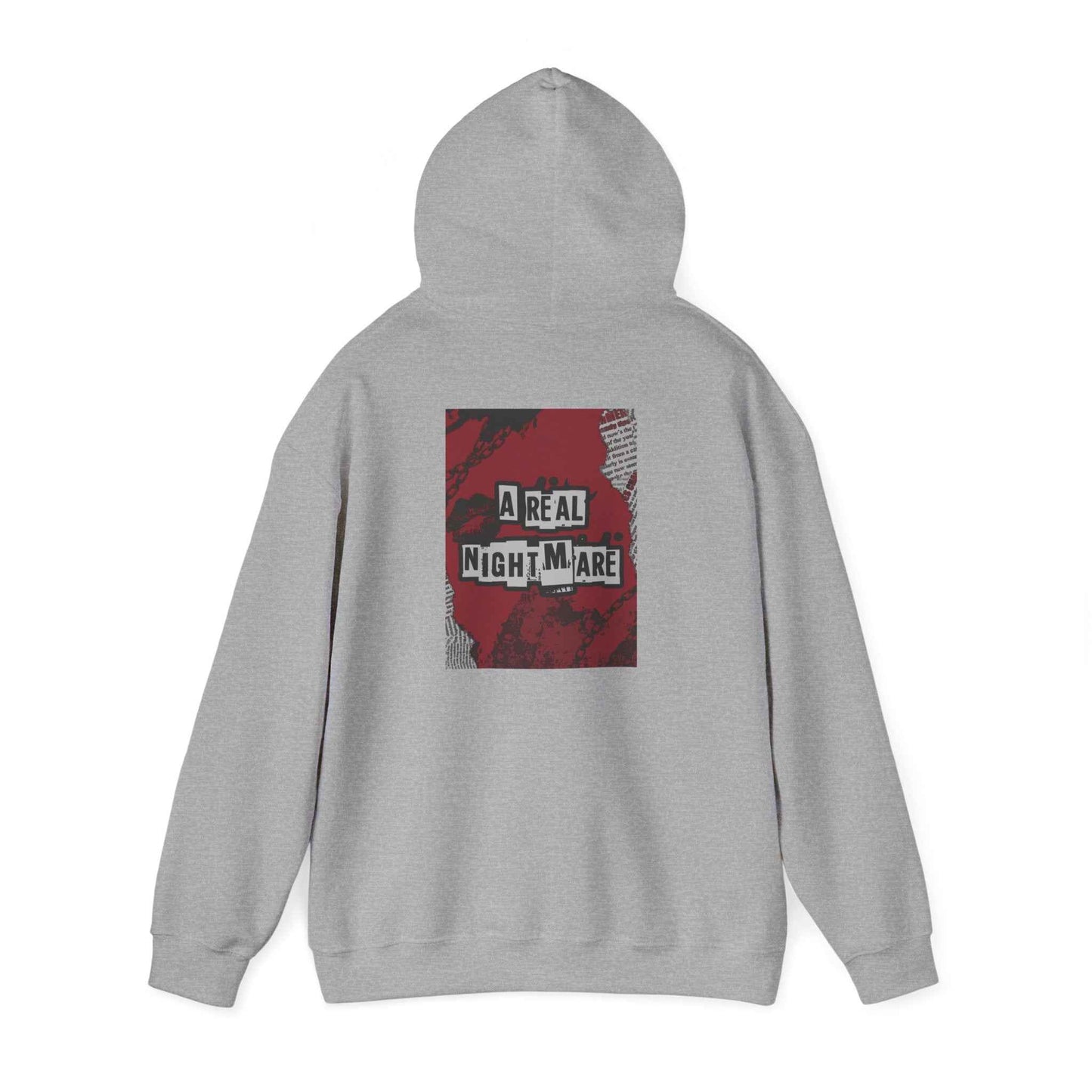A Real Nightmare Hoodie - Cozy Unisex Sweatshirt for Halloween, Casual Wear, Gifts, Fall Fashion, Party,USA trend, Mens hoodie us,Australia genz edition,Canada online hoodie fashion