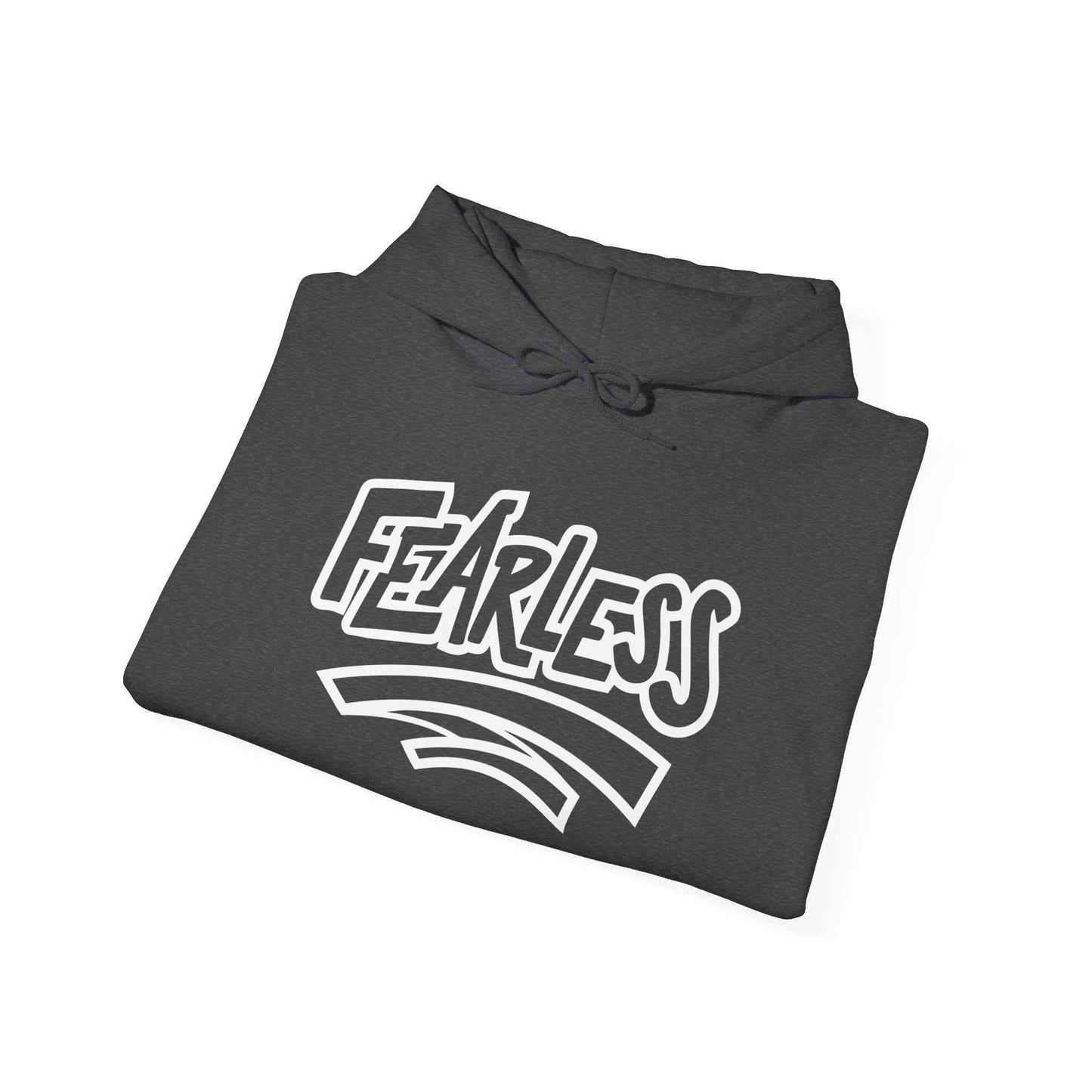 Fearless Hooded Sweatshirt, Unisex Hoodie, Motivational Apparel, Cozy Casual Wear, Gift for Him/Her, Inspirational Hoodie,motivational quotes,inspiring edition,us trend,canada trend,australia trend