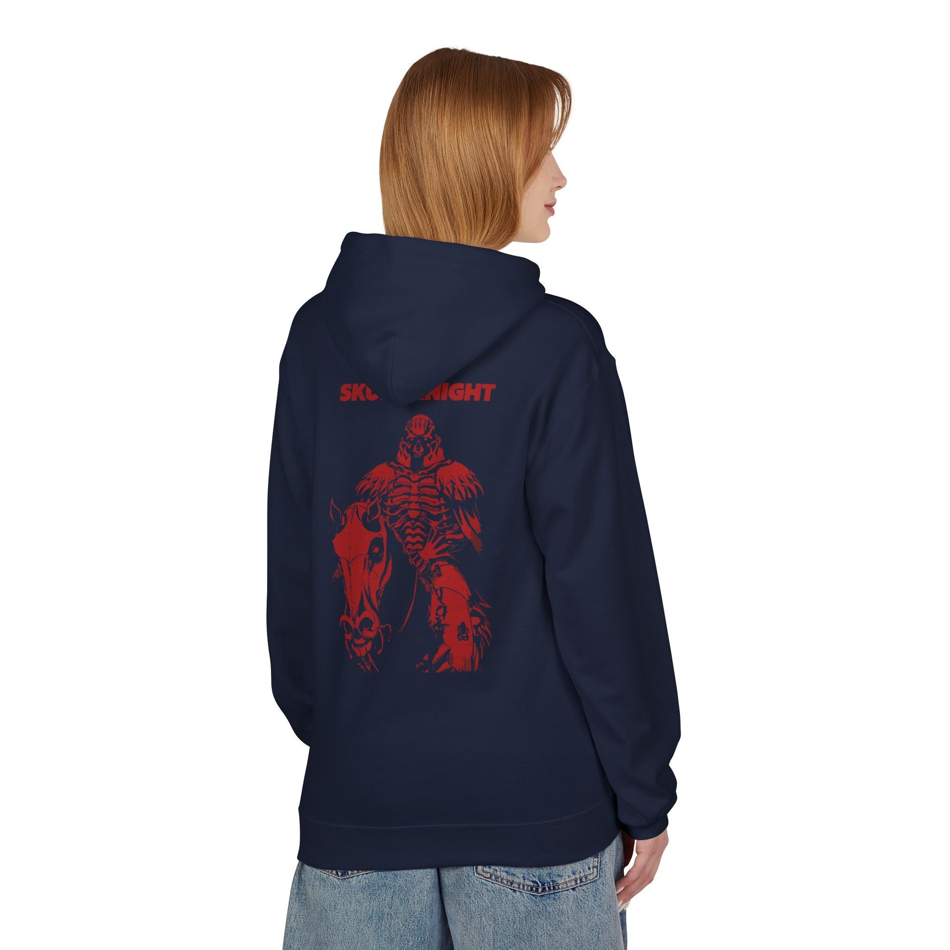 Skull Night Unisex Hoodie, Cozy Graphic Sweatshirt for Everyday Wear, Perfect Gift for Halloween or Casual Style, Streetwear Essential Printify