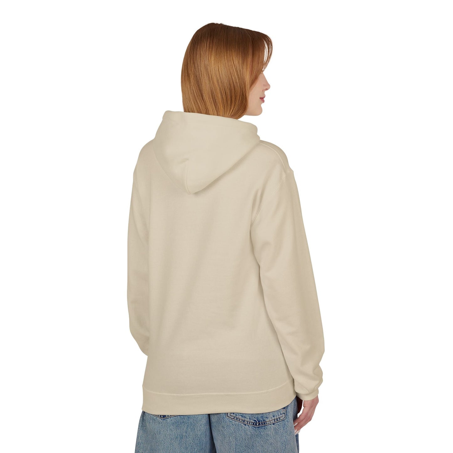 Fleece Hoodie with Bold Graphic Design, Comfortable Casual Wear for Everyday, Perfect for Holidays, Gifts for Friends, Layering Piece - Maklenn