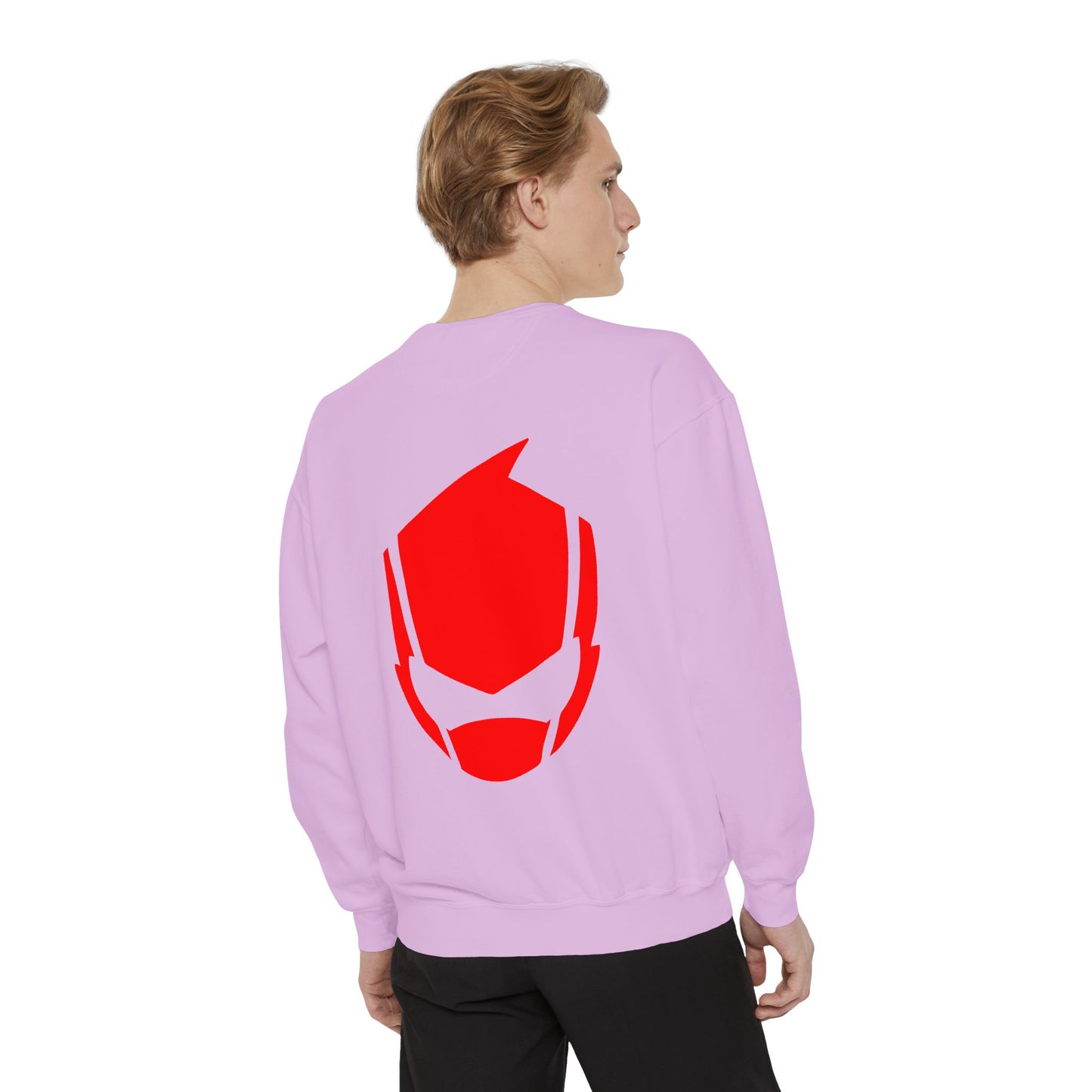 Bold Graphic Unisex Sweatshirt, Cozy Streetwear, Perfect Gift for Comics Fans, Casual Everyday Wear, Unique Holiday Apparel Printify