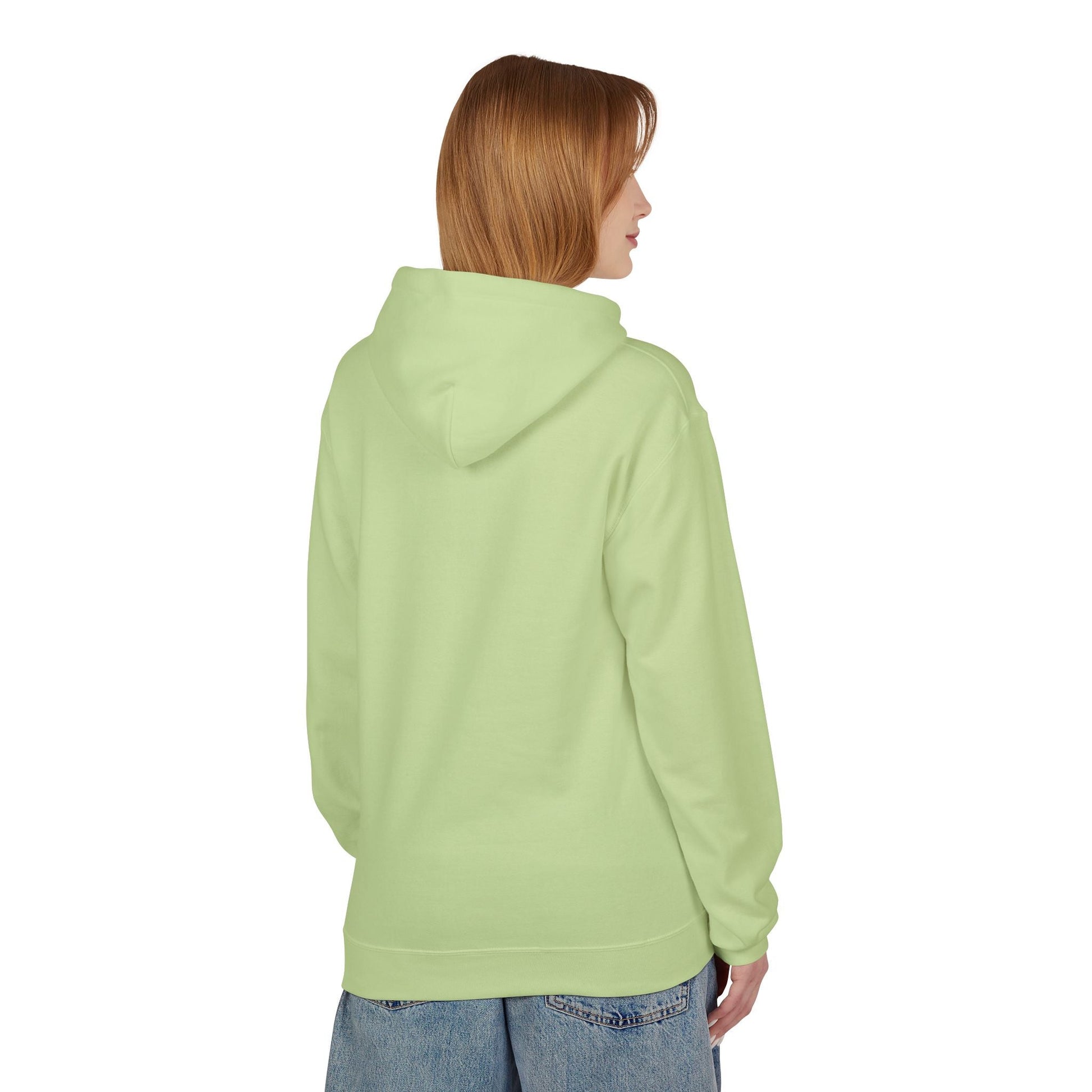 Fleece Hoodie with Bold Graphic Design, Comfortable Casual Wear for Everyday, Perfect for Holidays, Gifts for Friends, Layering Piece - Maklenn