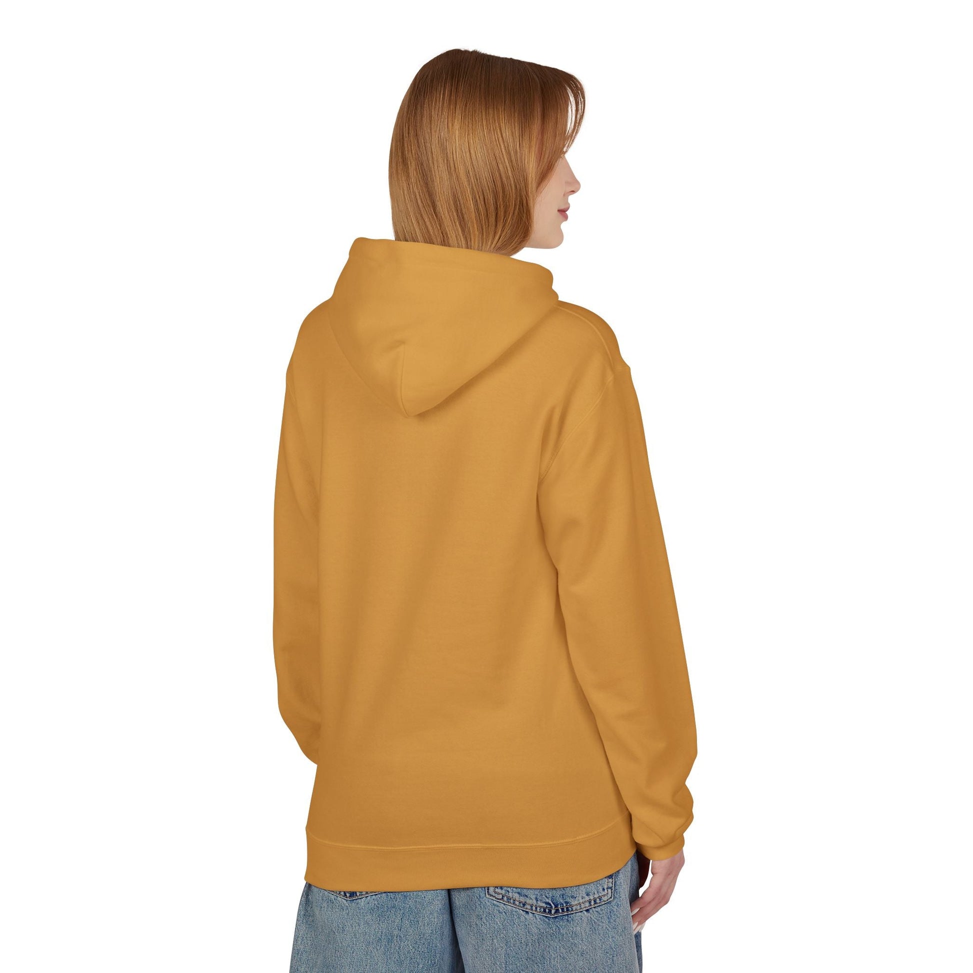 Fleece Hoodie with Bold Graphic Design, Comfortable Casual Wear for Everyday, Perfect for Holidays, Gifts for Friends, Layering Piece - Maklenn