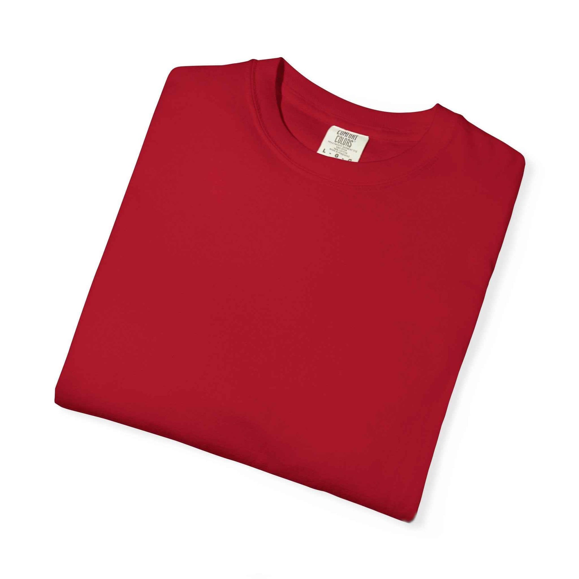 Funny Casual T-shirt - Unisex Garment-Dyed Tee for Friends to Stop Thinking and Start Drinking - Maklenn