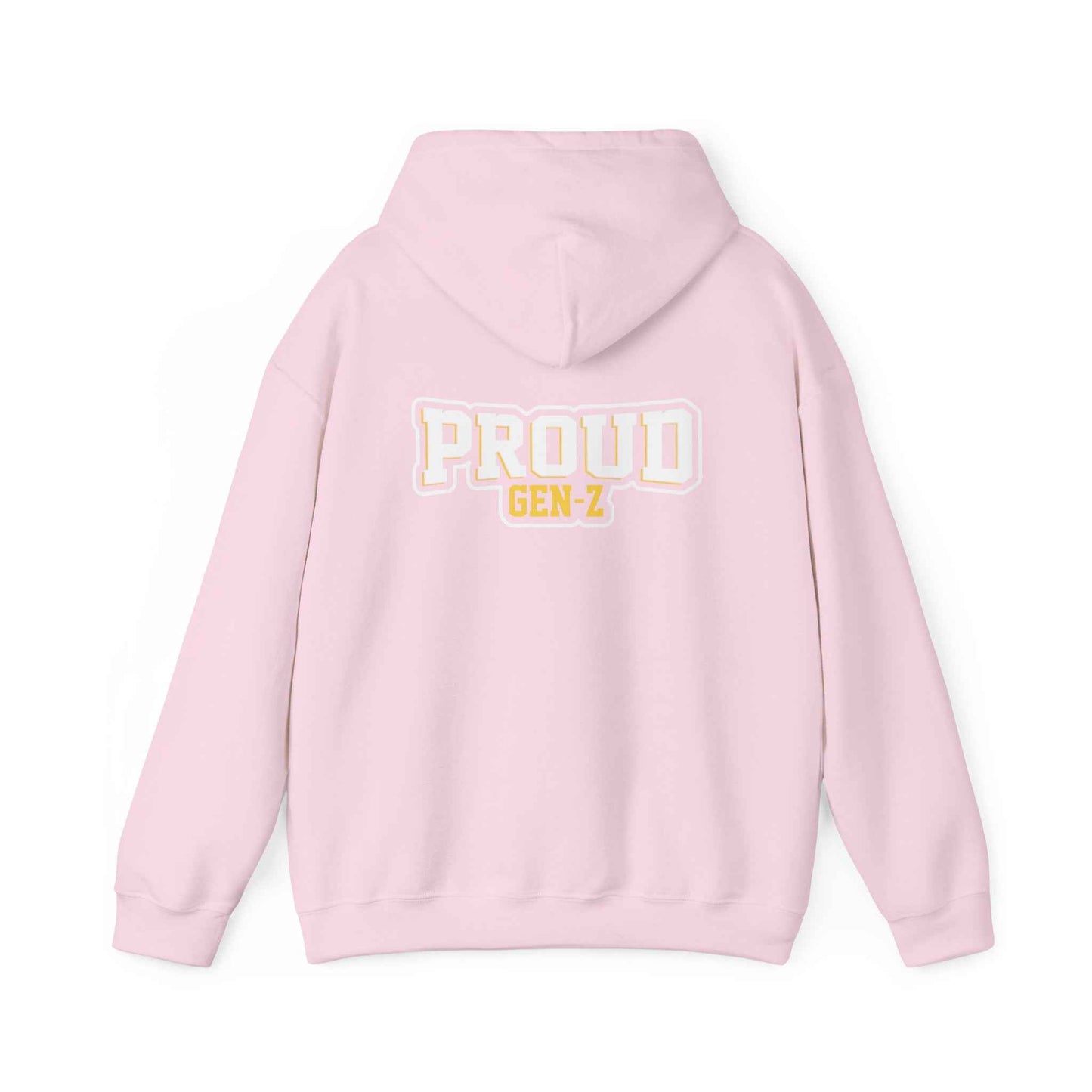 Proud Gen-Z Hoodie, Cozy Streetwear for Teens, Unisex Sweatshirt, Perfect Gift for Graduations, Everyday Casual Wear, Trendy Apparel