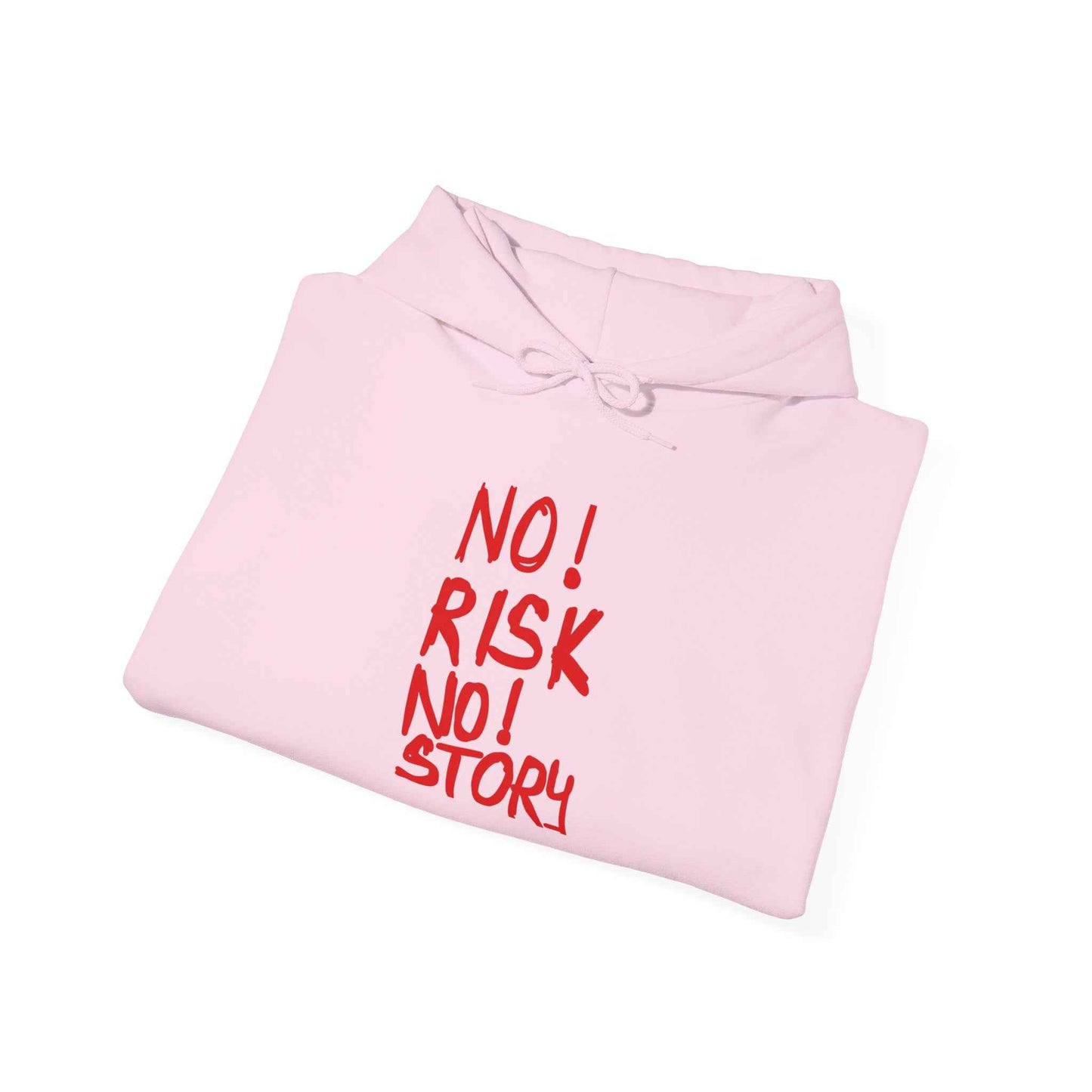 Risky Story Hoodie - Unisex Heavy Blend Sweatshirt, Motivational Apparel, Perfect for Gifting, Casual Wear, Year-Round Comfort