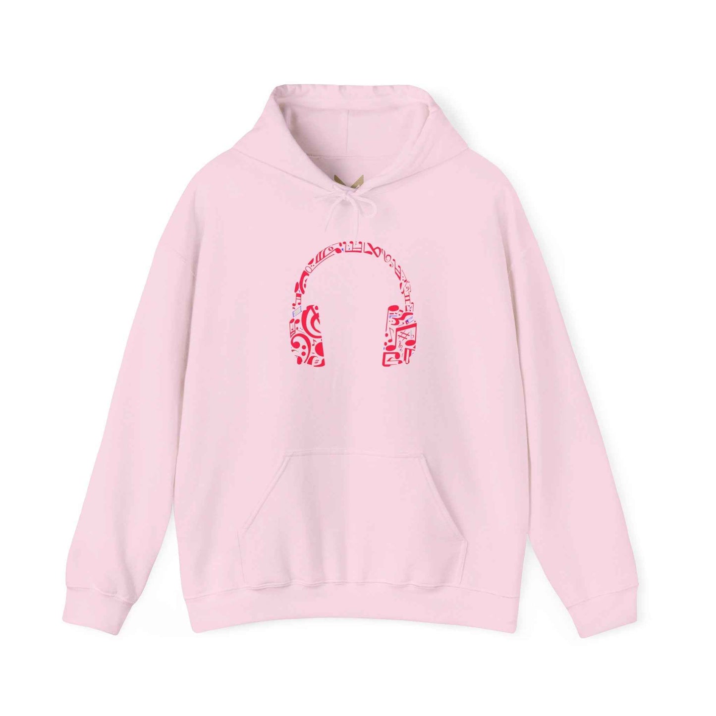 Music Vibes Unisex Hoodie - Cozy Sweatshirt for Music Lovers, Gift for Musicians, Casual Wear, Festival Style, Headphones Design