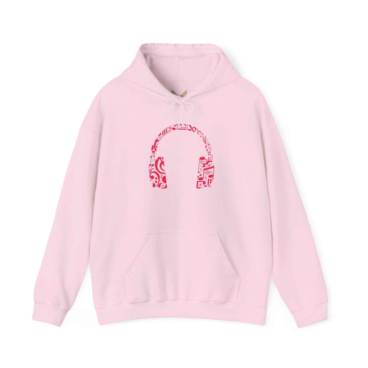 Music Vibes Hoodie - Cozy Unisex Sweatshirt for Music Lovers and Festival Goers with Headphones Design - Maklenn