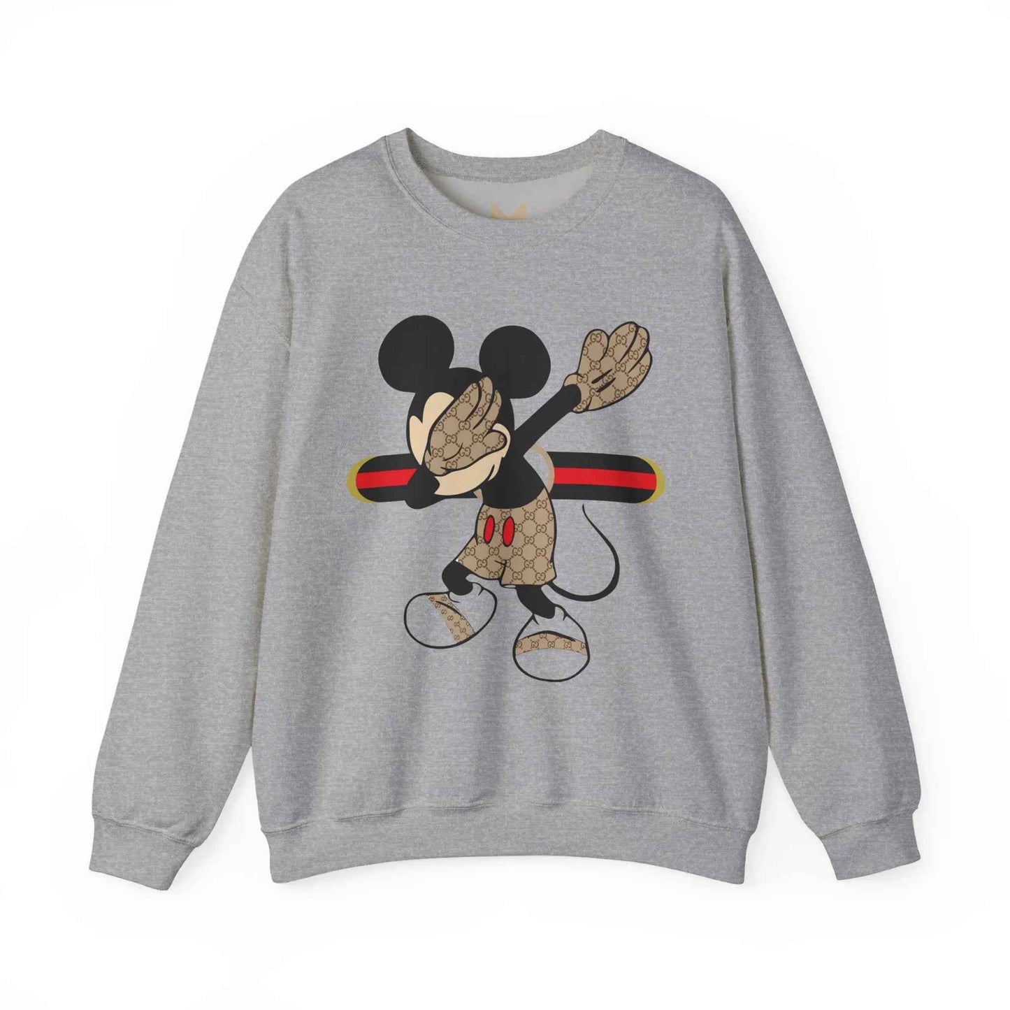 Mickey Mouse Graphic Crewneck Sweatshirt, Unisex Warm Casual Wear, Perfect for Disney Fans, Gift for Birthdays, Cozy Lounge Top