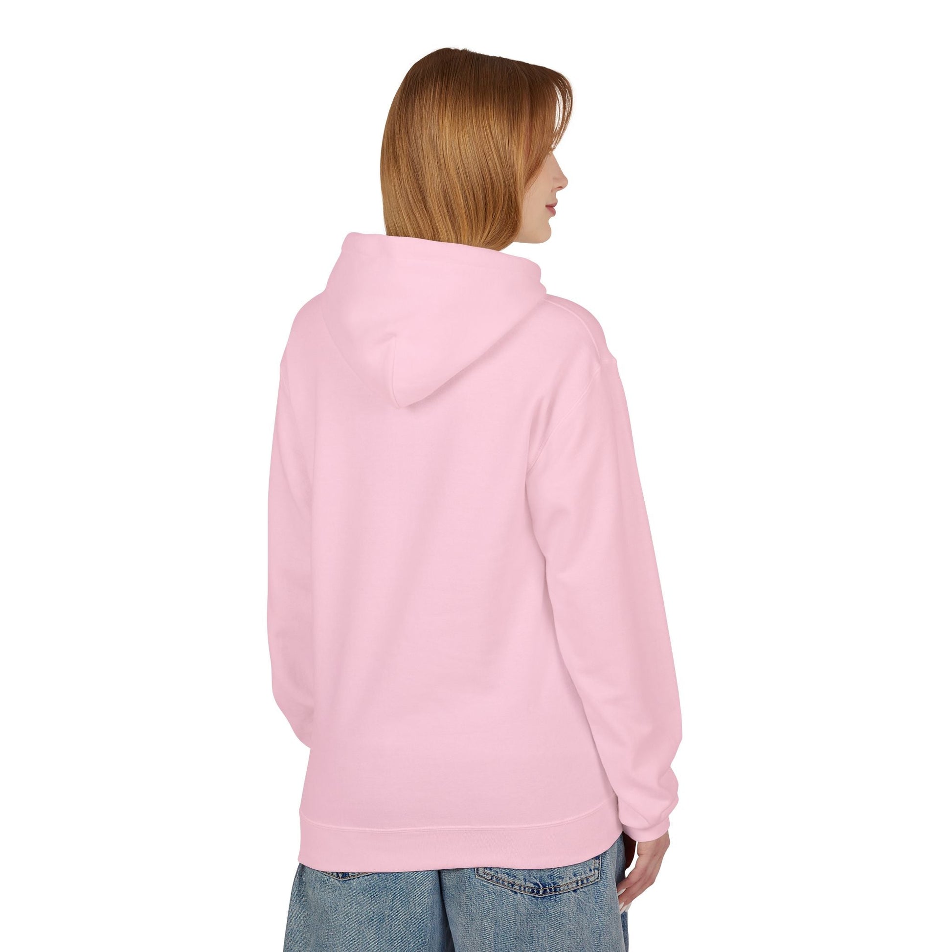 Fleece Hoodie with Bold Graphic Design, Comfortable Casual Wear for Everyday, Perfect for Holidays, Gifts for Friends, Layering Piece - Maklenn