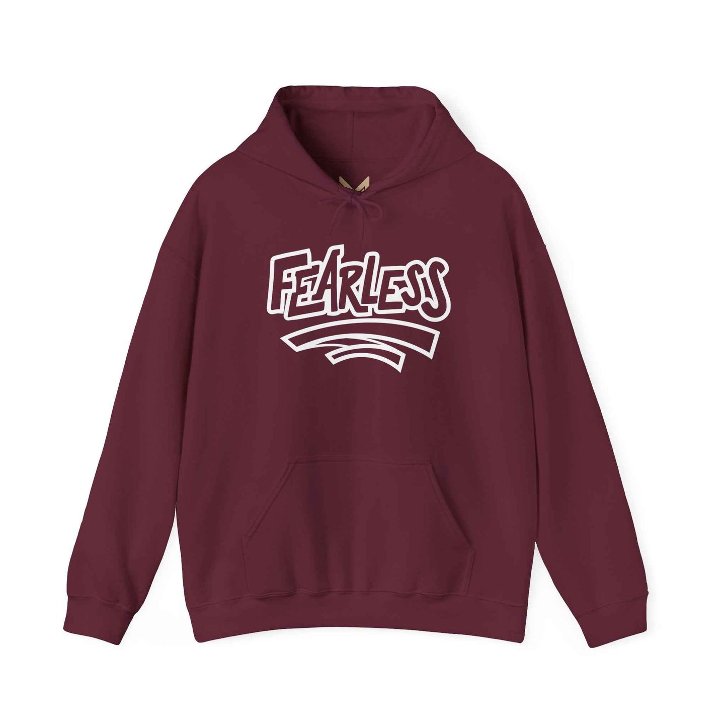 Fearless Hooded Sweatshirt, Unisex Hoodie, Motivational Apparel, Cozy Casual Wear, Gift for Him/Her, Inspirational Hoodie,motivational quotes,inspiring edition,us trend,canada trend,australia trend