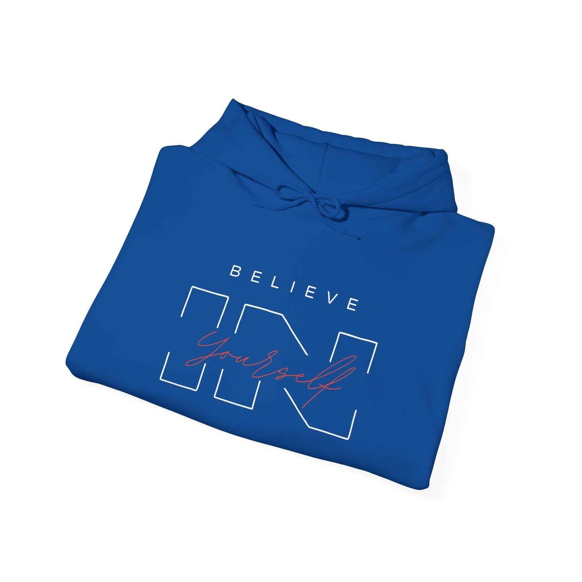 Believe in Yourself Hoodie - Inspirational Unisex Pullover for Everyday Comfort and Self-Care - Maklenn