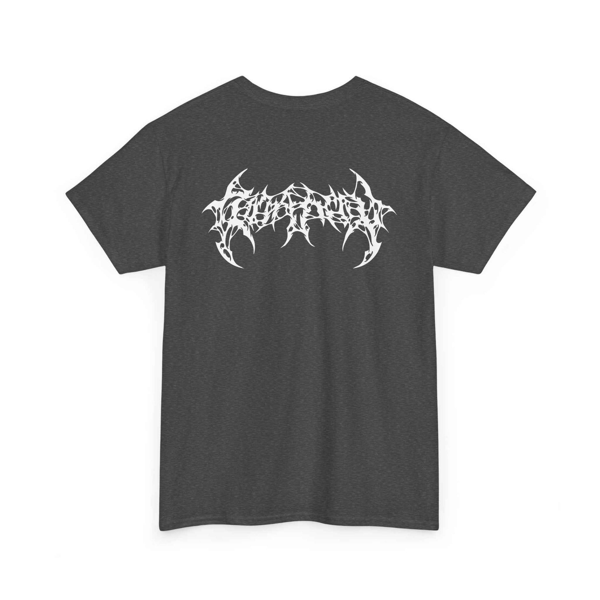 Grunge Graphic Tee, Edgy Unisex Heavy Cotton Shirt, Casual Streetwear, Concert Apparel, Music Festival Wear