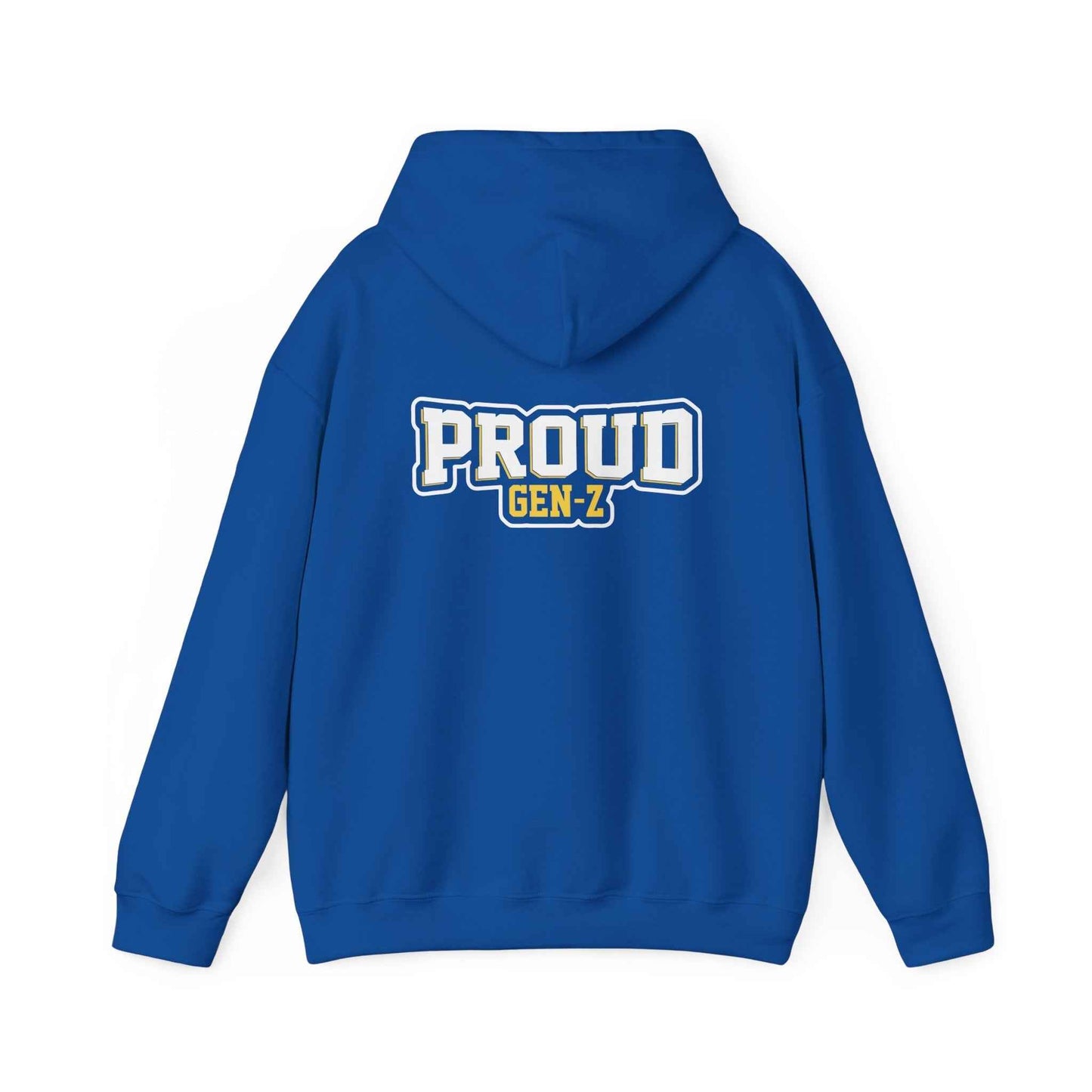 Proud Gen-Z Hoodie, Cozy Streetwear for Teens, Unisex Sweatshirt, Perfect Gift for Graduations, Everyday Casual Wear, Trendy Apparel
