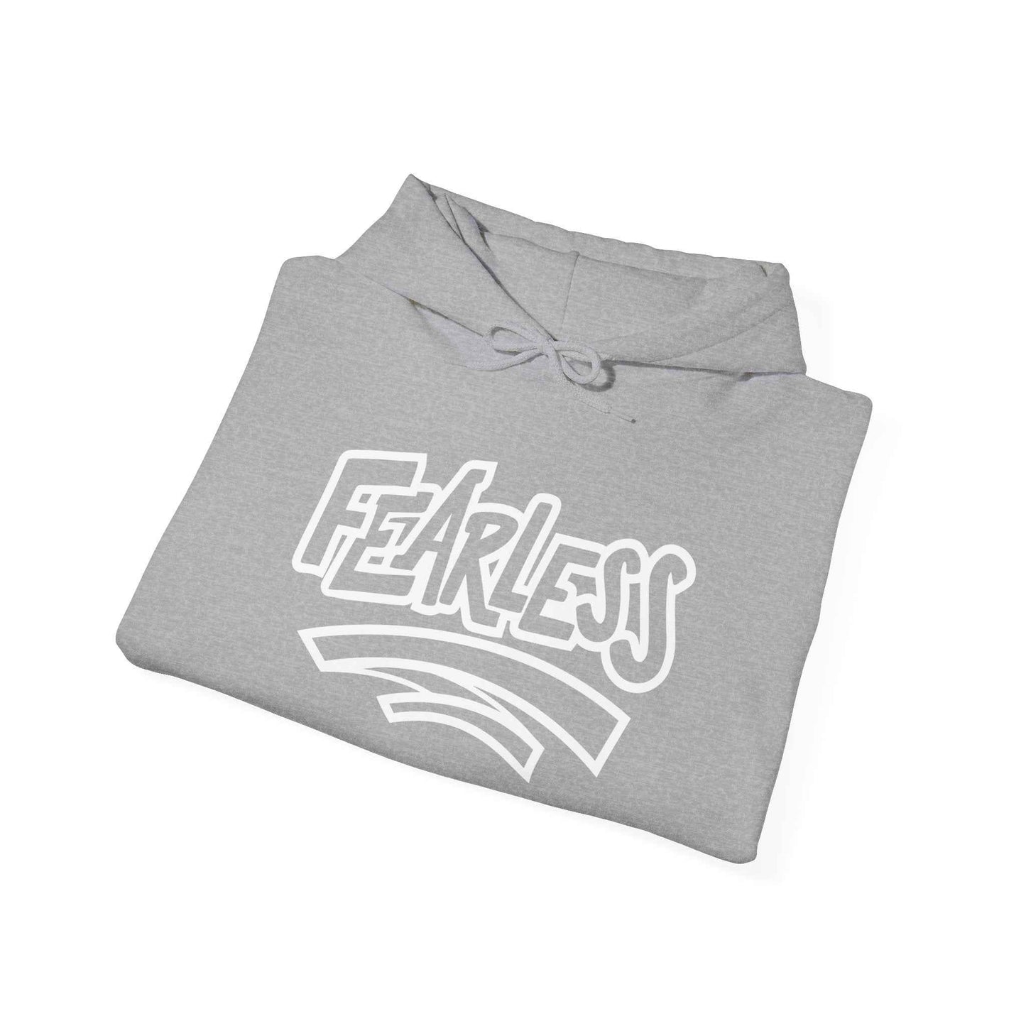 Fearless Hooded Sweatshirt, Unisex Hoodie, Motivational Apparel, Cozy Casual Wear, Gift for Him/Her, Inspirational Hoodie,motivational quotes,inspiring edition,us trend,canada trend,australia trend