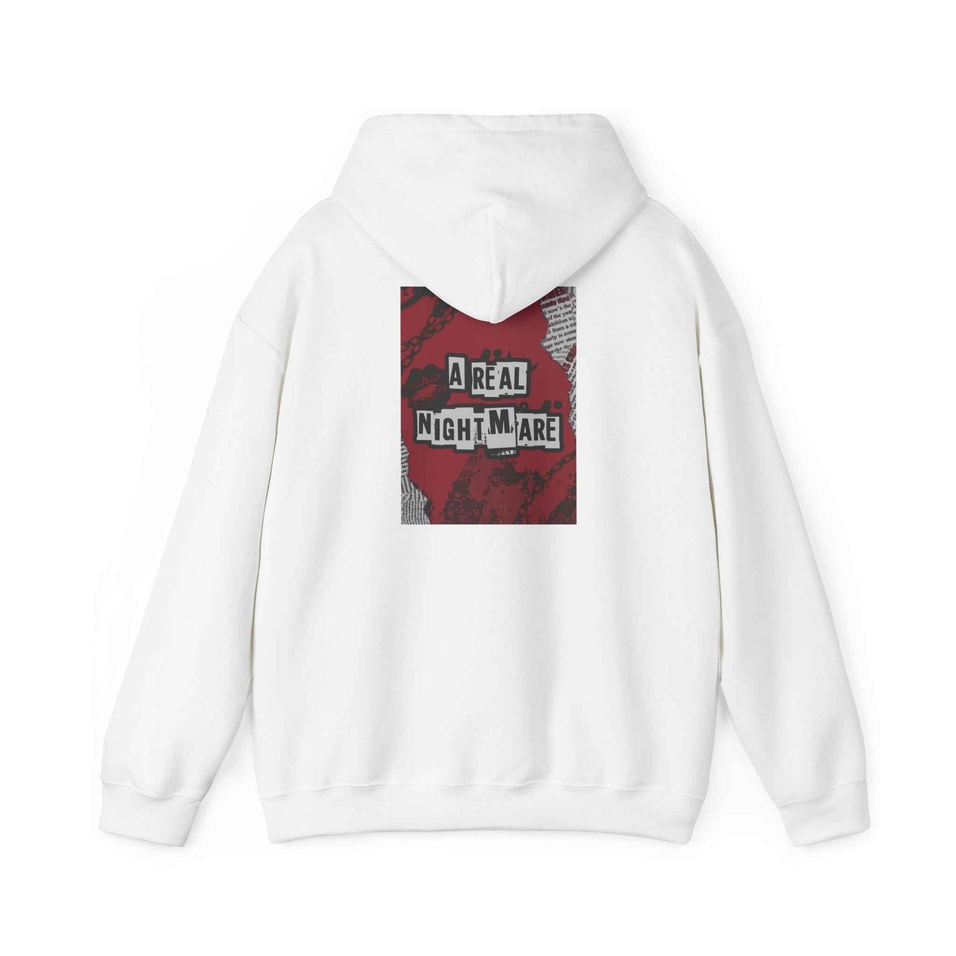 A Real Nightmare Hoodie - Cozy Unisex Sweatshirt for Halloween, Casual Wear, Fall Fashion, Gifts, Party Trend in the USA, Australia Genz Edition, Canada Online Fashion - Maklenn