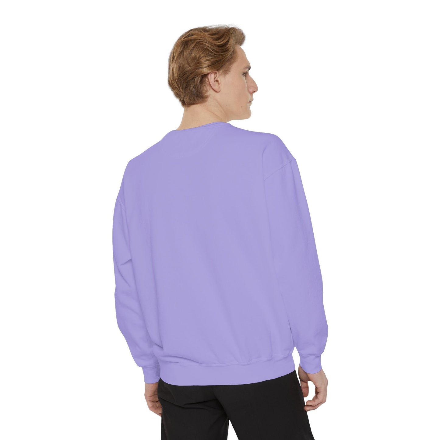 Snoop Dogg Inspired Unisex Garment-Dyed Sweatshirt - Hip Hop Style, Retro Fashion, Streetwear, Gift for Music Lovers, Cozy Apparel Printify