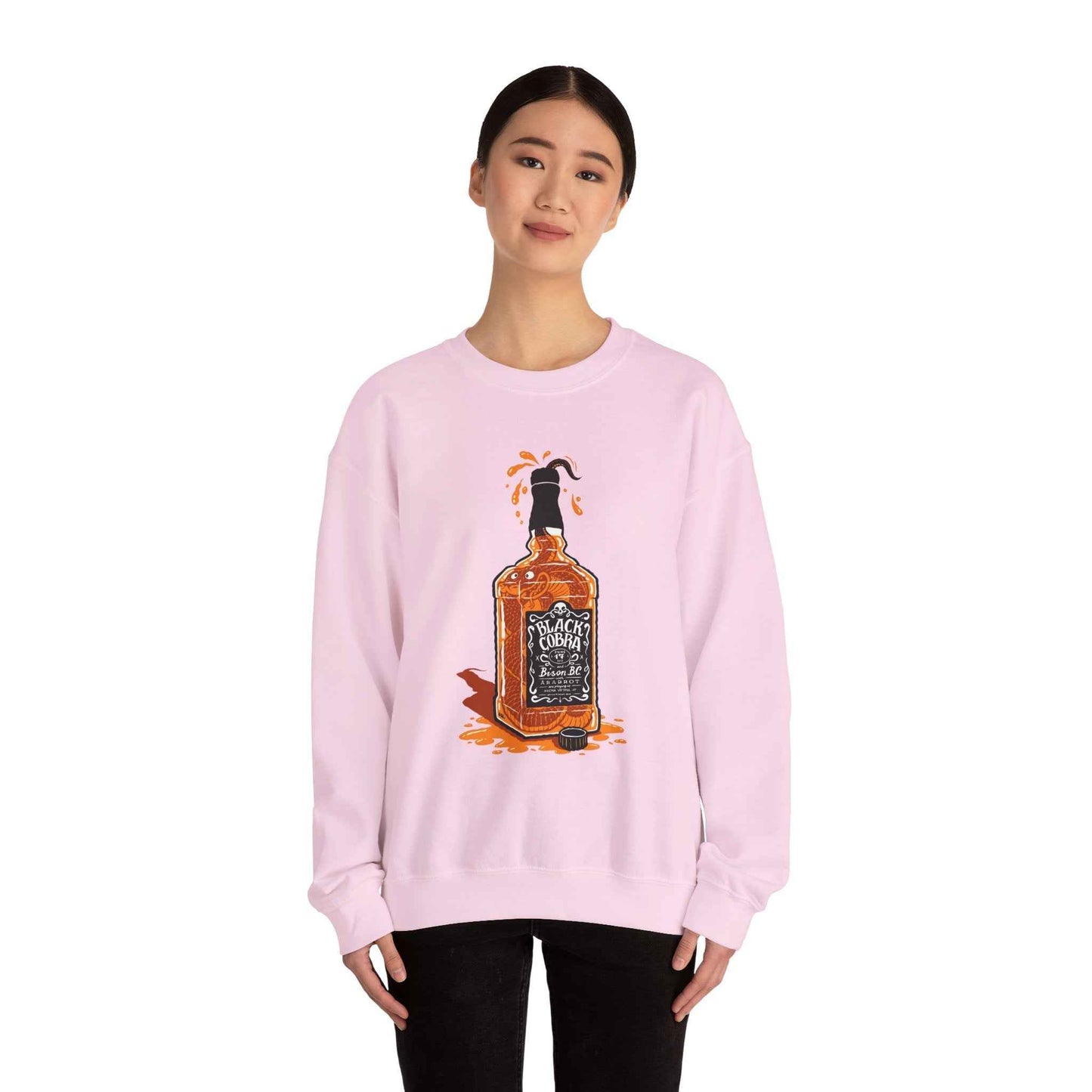 Whiskey Splash Sweatshirt, Cozy Unisex Sweatshirt, Casual Fall Fashion, Perfect Gift for Whiskey Lovers, Comfortable Crewneck