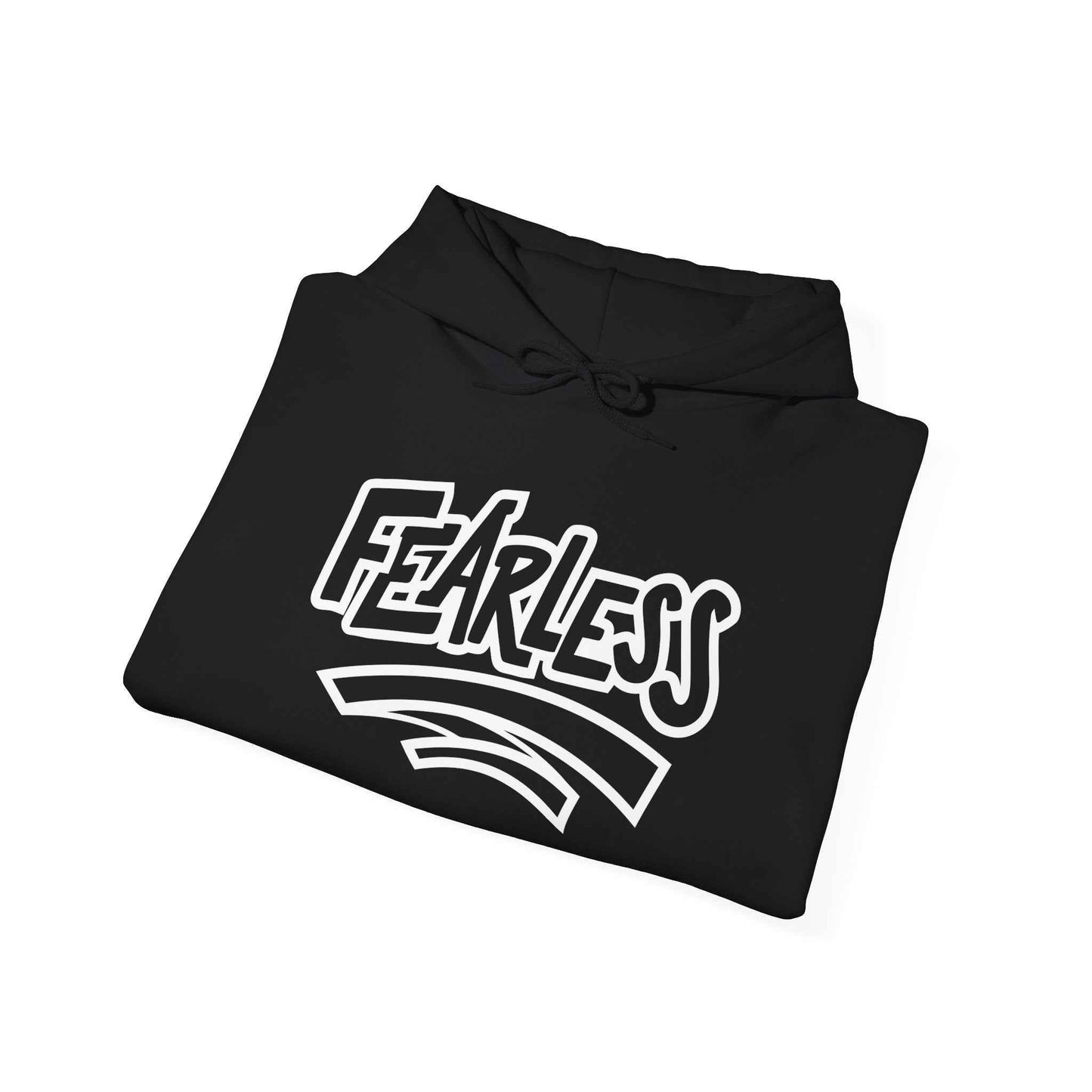 Fearless Hooded Sweatshirt, Unisex Hoodie, Motivational Apparel, Cozy Casual Wear, Gift for Him/Her, Inspirational Hoodie,motivational quotes,inspiring edition,us trend,canada trend,australia trend