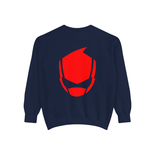 Bold Graphic Unisex Sweatshirt, Cozy Streetwear, Perfect Gift for Comics Fans, Casual Everyday Wear, Unique Holiday Apparel - Maklenn
