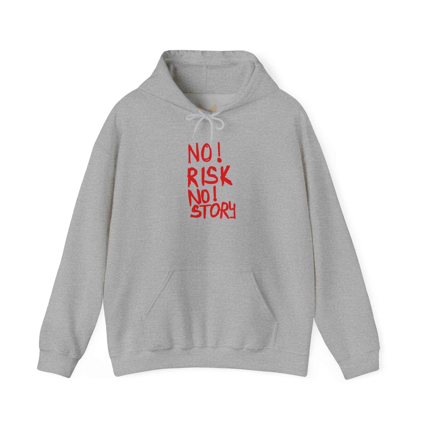 Risky Story Hoodie - Unisex Heavy Blend Sweatshirt, Motivational Apparel, Perfect for Gifting, Casual Wear, Year-Round Comfort