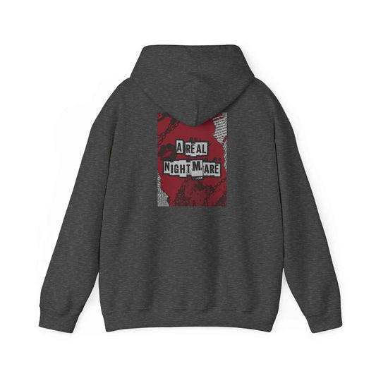 A Real Nightmare Hoodie - Cozy Unisex Sweatshirt for Halloween, Casual Wear, Fall Fashion, Gifts, Party Trend in the USA, Australia Genz Edition, Canada Online Fashion - Maklenn