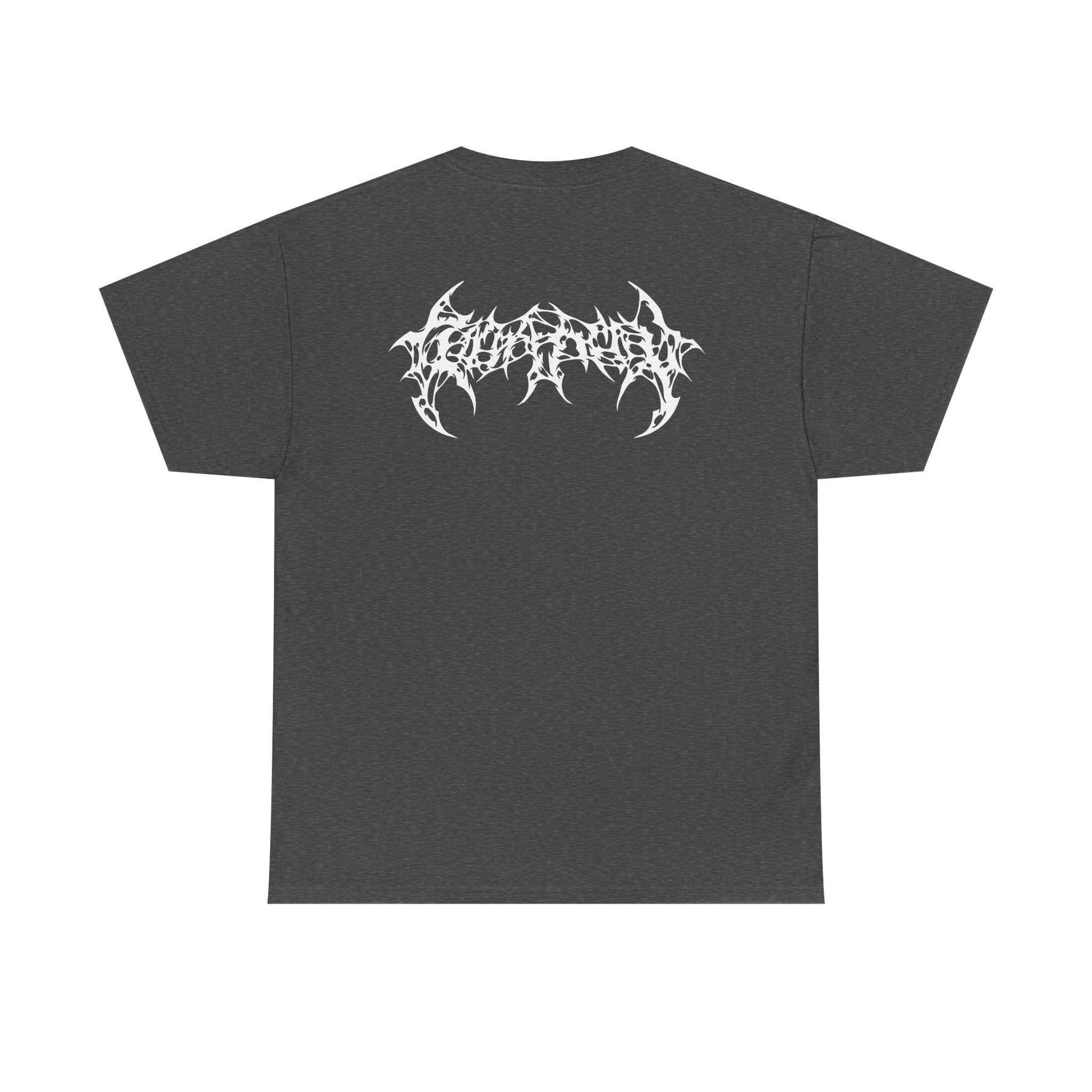 Grunge Graphic Tee, Edgy Unisex Heavy Cotton Shirt, Casual Streetwear, Concert Apparel, Music Festival Wear