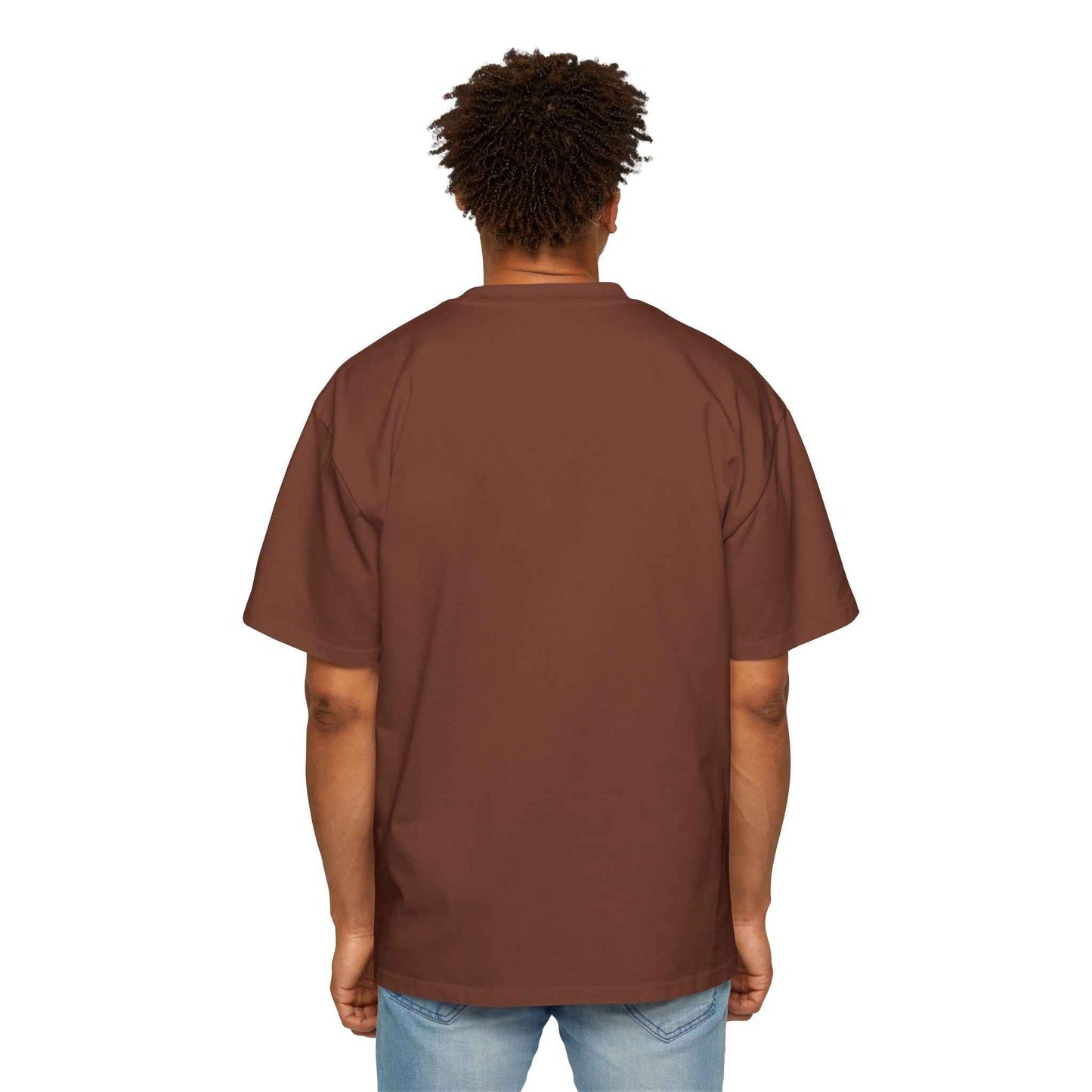 Ouch! Men's Heavy Oversized Tee, Casual T-Shirt, Gift for Him, Everyday Wear, Graphic Tee, Summer Style