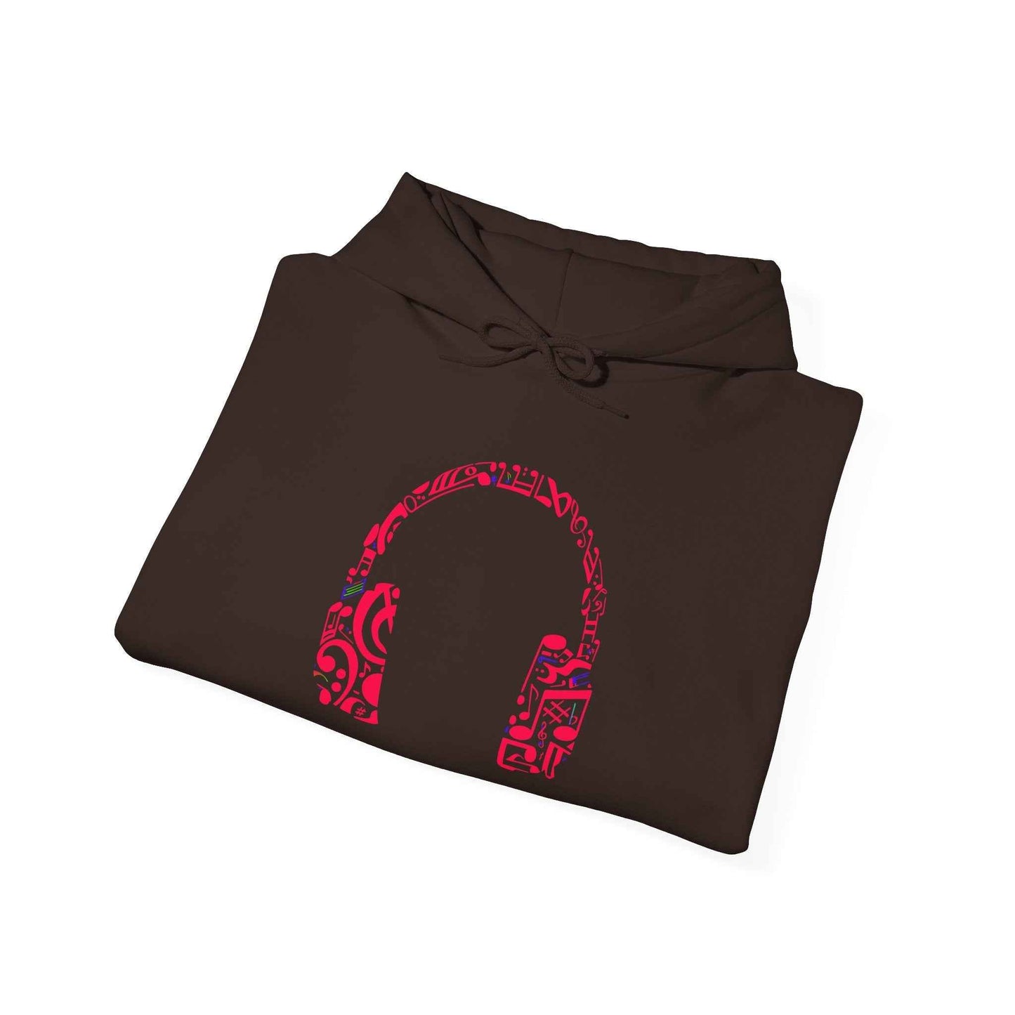 Music Vibes Unisex Hoodie - Cozy Sweatshirt for Music Lovers, Gift for Musicians, Casual Wear, Festival Style, Headphones Design