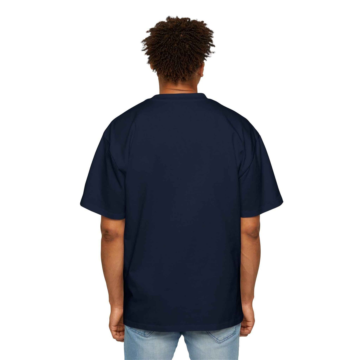Ouch! Men's Heavy Oversized Tee, Casual T-Shirt, Gift for Him, Everyday Wear, Graphic Tee, Summer Style