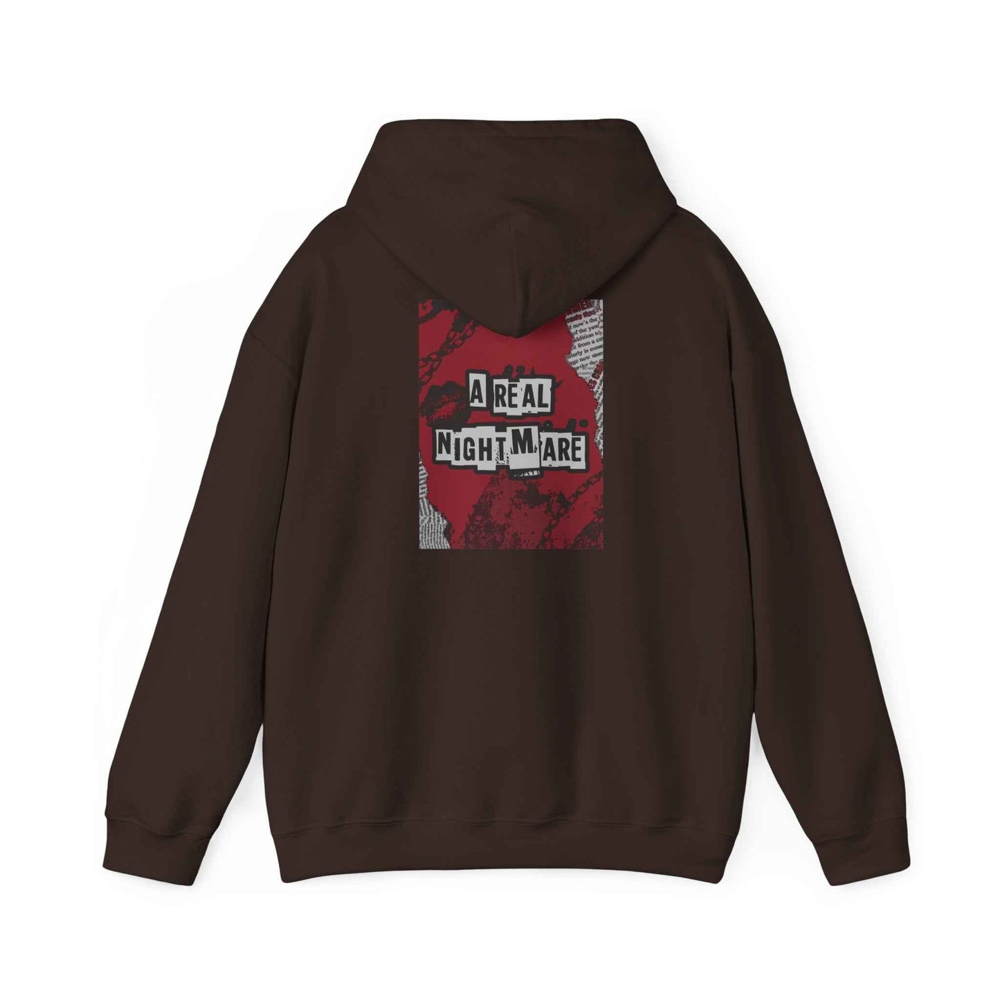 A Real Nightmare Hoodie - Cozy Unisex Sweatshirt for Halloween, Casual Wear, Fall Fashion, Gifts, Party Trend in the USA, Australia Genz Edition, Canada Online Fashion - Maklenn
