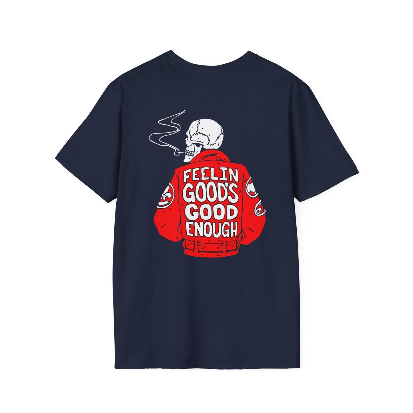 Unisex Graphic Tee - Vintage Skull Design, Comfy Casual Wear, Gift for Friends, Birthday, Streetwear, Everyday Style - Maklenn