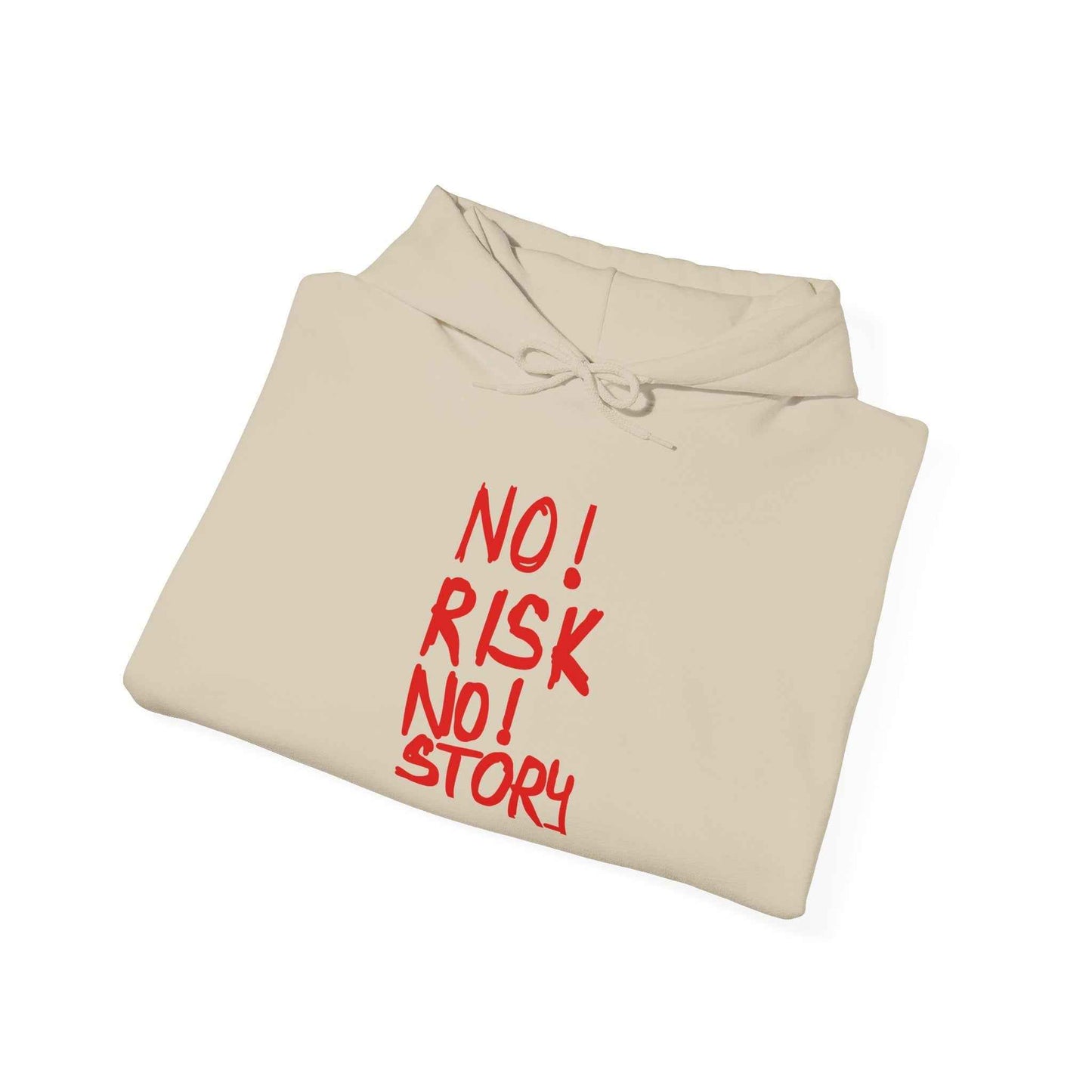 Risky Story Hoodie - Unisex Heavy Blend Sweatshirt, Motivational Apparel, Perfect for Gifting, Casual Wear, Year-Round Comfort