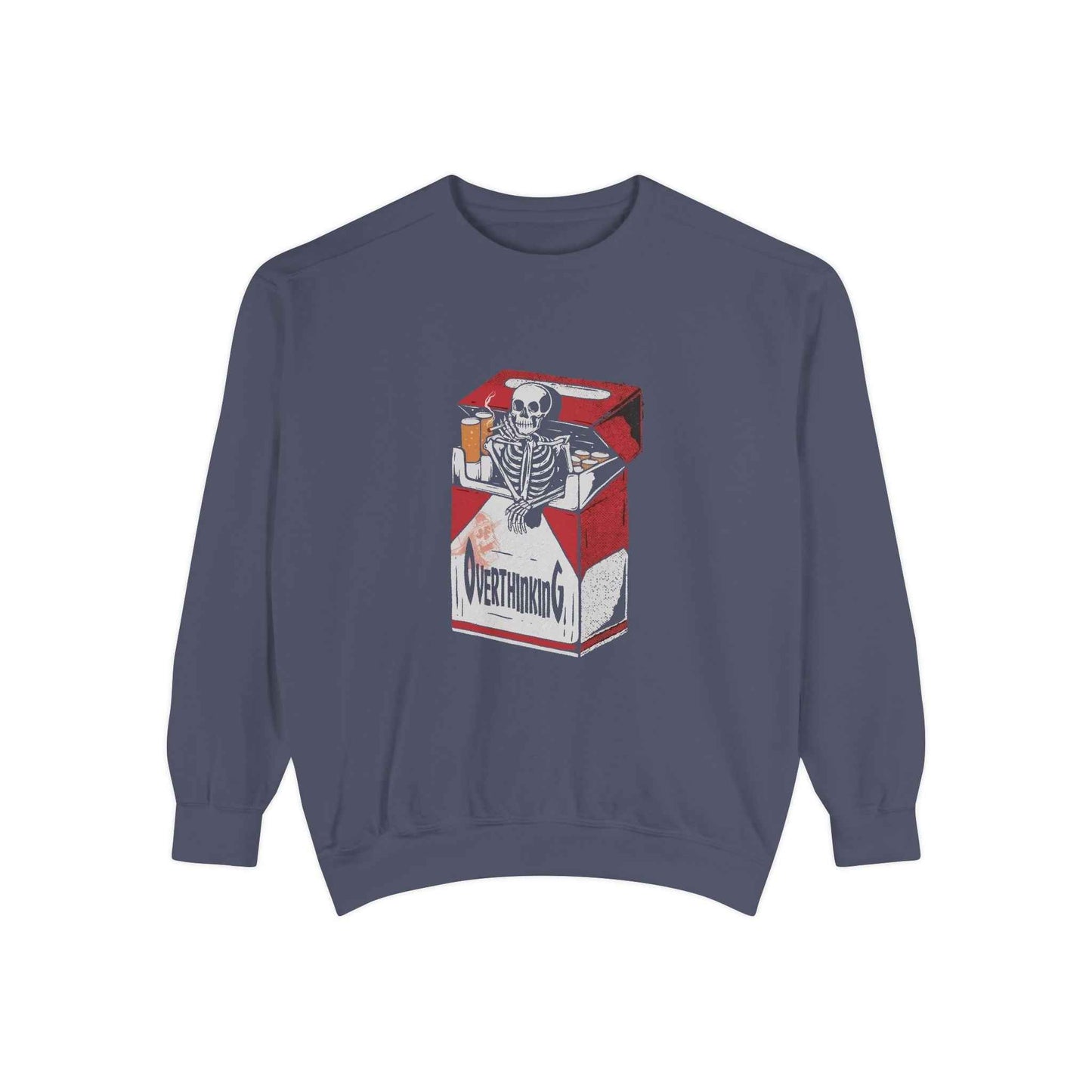 Skeleton Milk Carton Sweatshirt, Unisex Sweatshirt, Halloween Apparel, Funny Sweatshirt, Casual Fashion