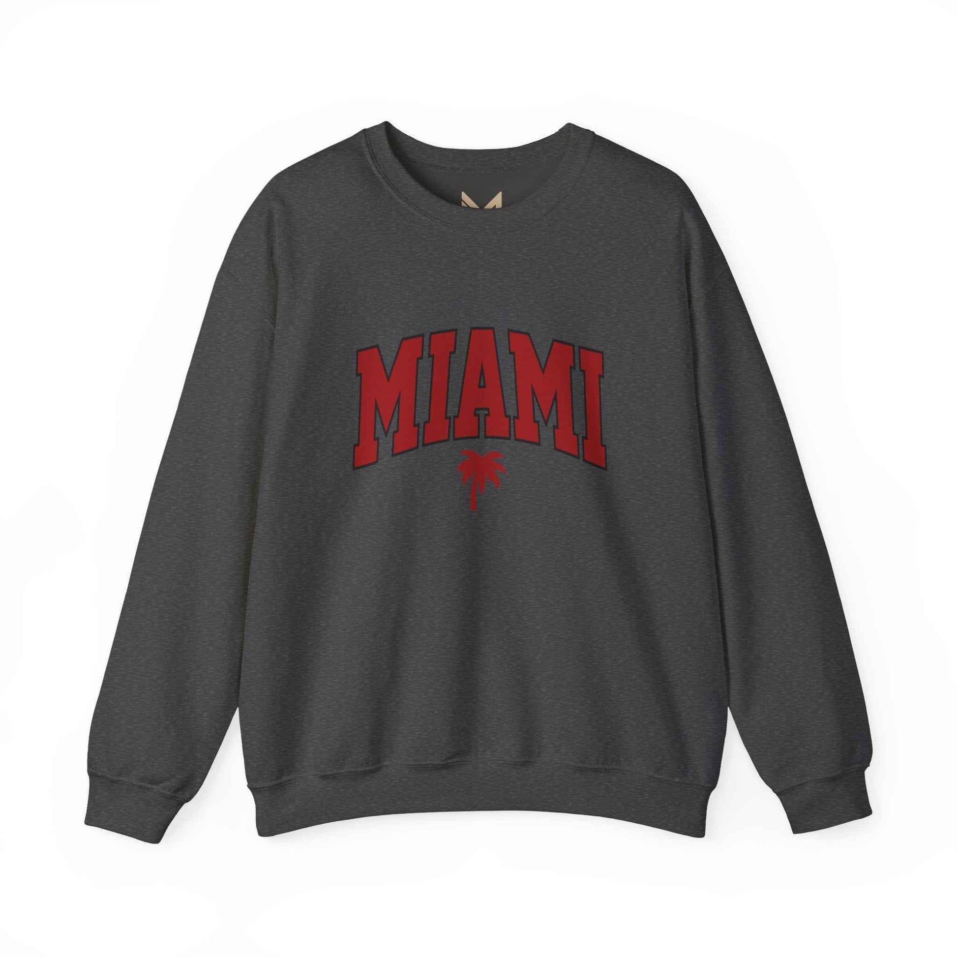 Miami Crewneck Sweatshirt - Cozy Unisex Streetwear Apparel, Perfect Gift for Sports Enthusiasts - Maklenn